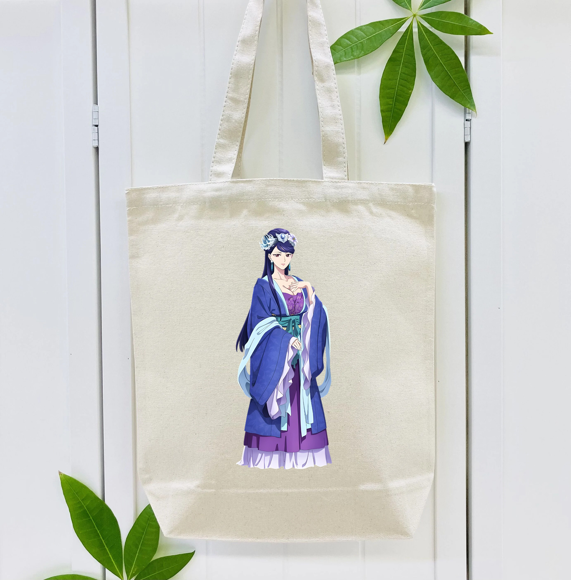 薬屋のひとりごと The Apothecary Diaries 縦型キャンバス生地手提げバッグ　トートバッグ