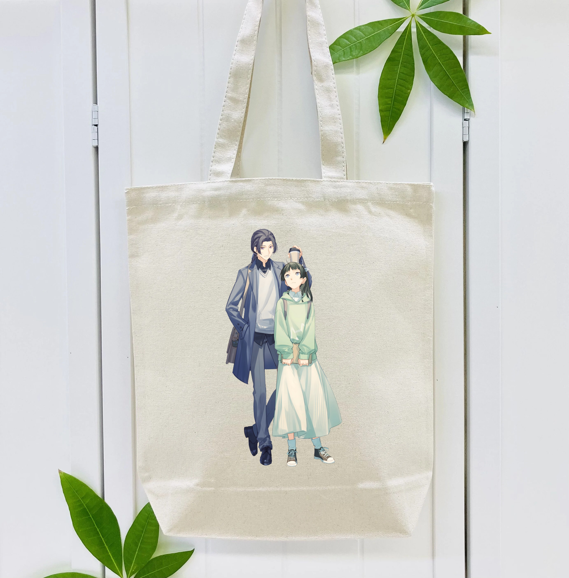 薬屋のひとりごと The Apothecary Diaries 縦型キャンバス生地手提げバッグ　トートバッグ