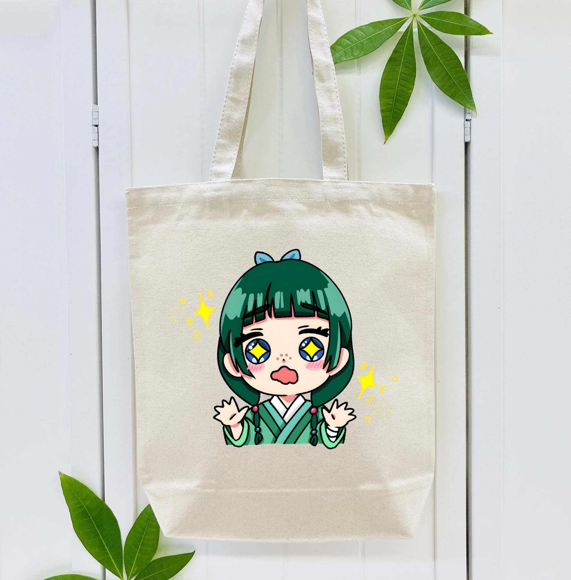 薬屋のひとりごと The Apothecary Diaries 縦型キャンバス生地手提げバッグ　トートバッグ