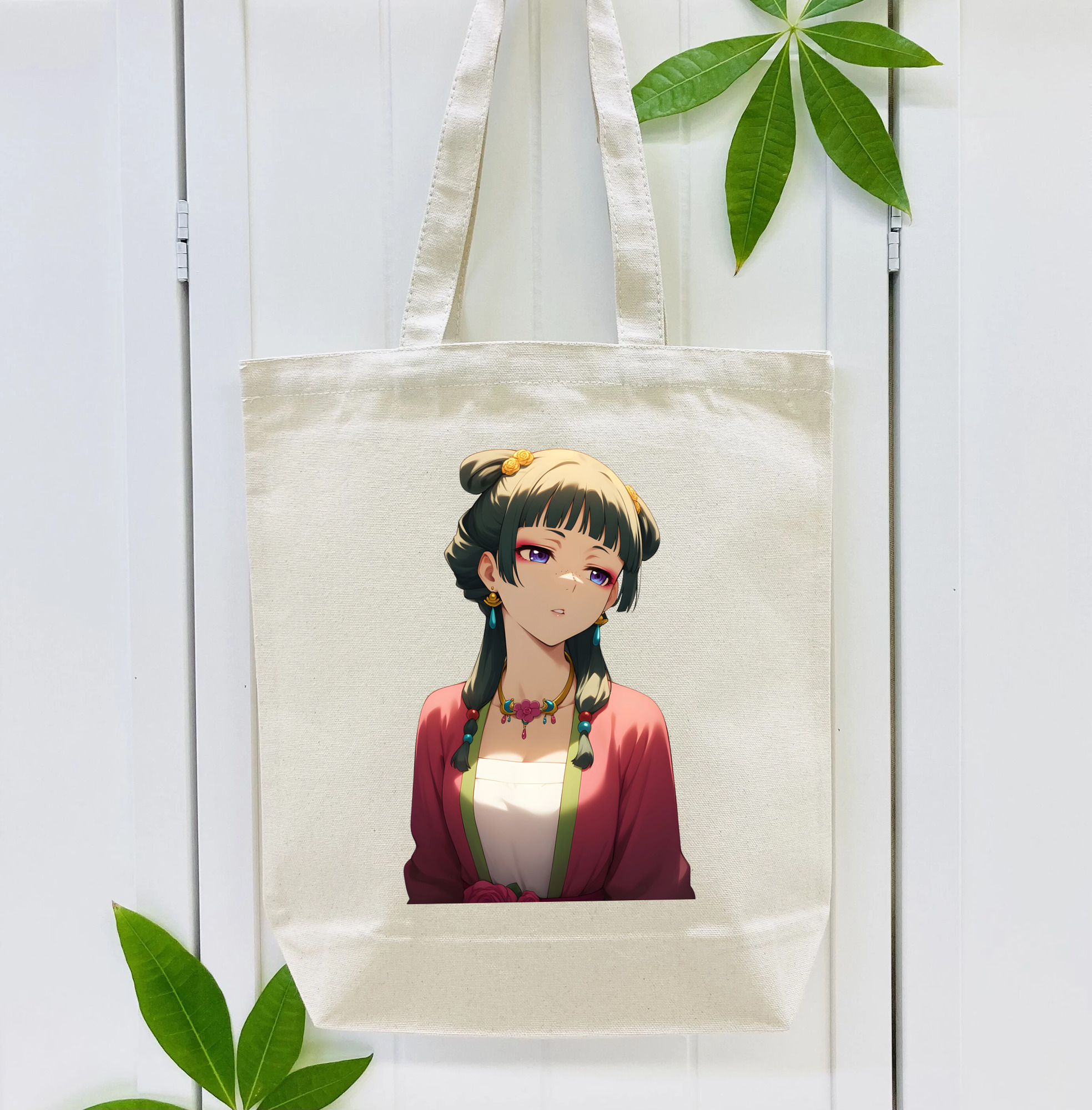 薬屋のひとりごと The Apothecary Diaries 縦型キャンバス生地手提げバッグ　トートバッグ