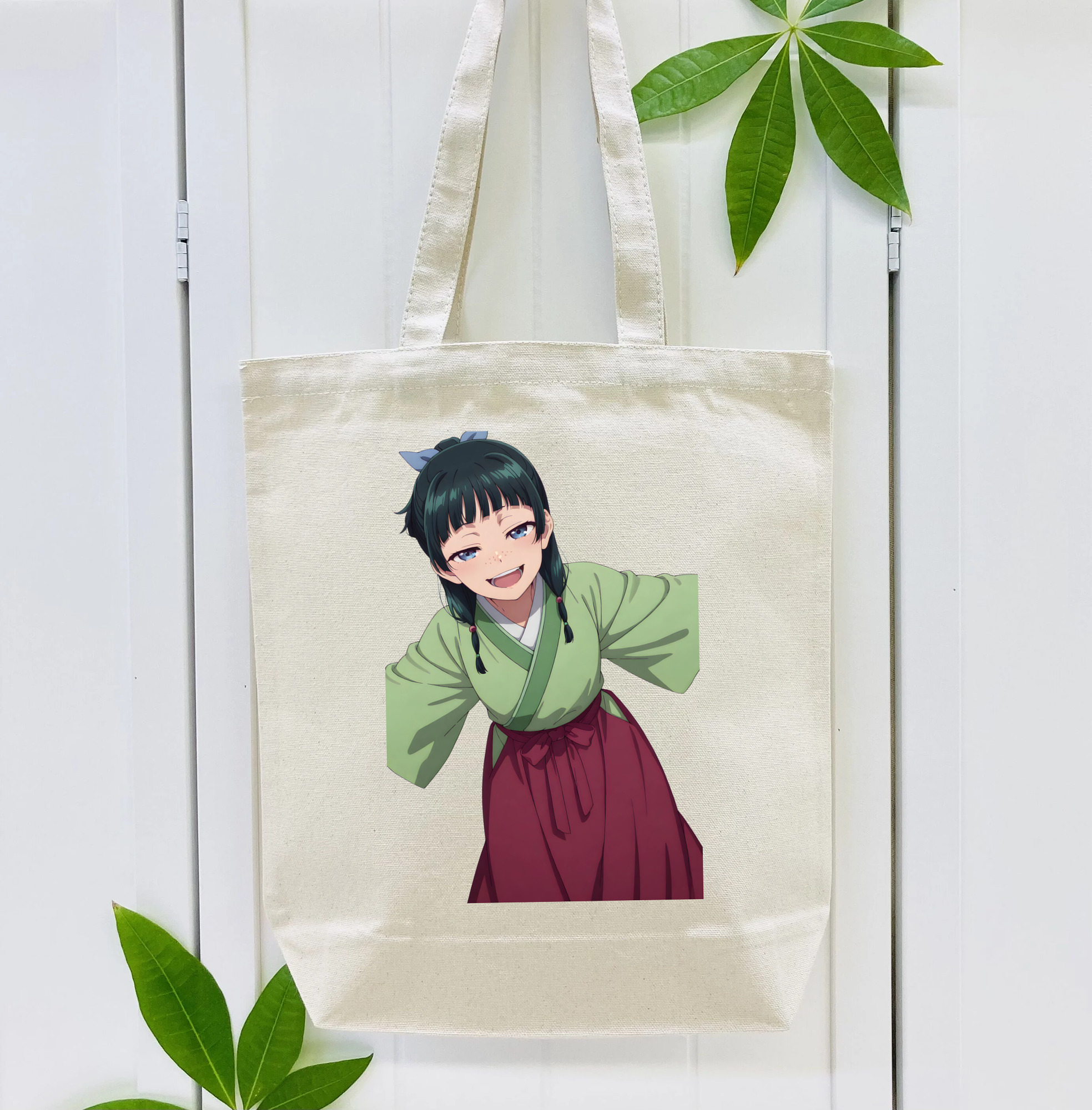 薬屋のひとりごと The Apothecary Diaries 縦型キャンバス生地手提げバッグ　トートバッグ
