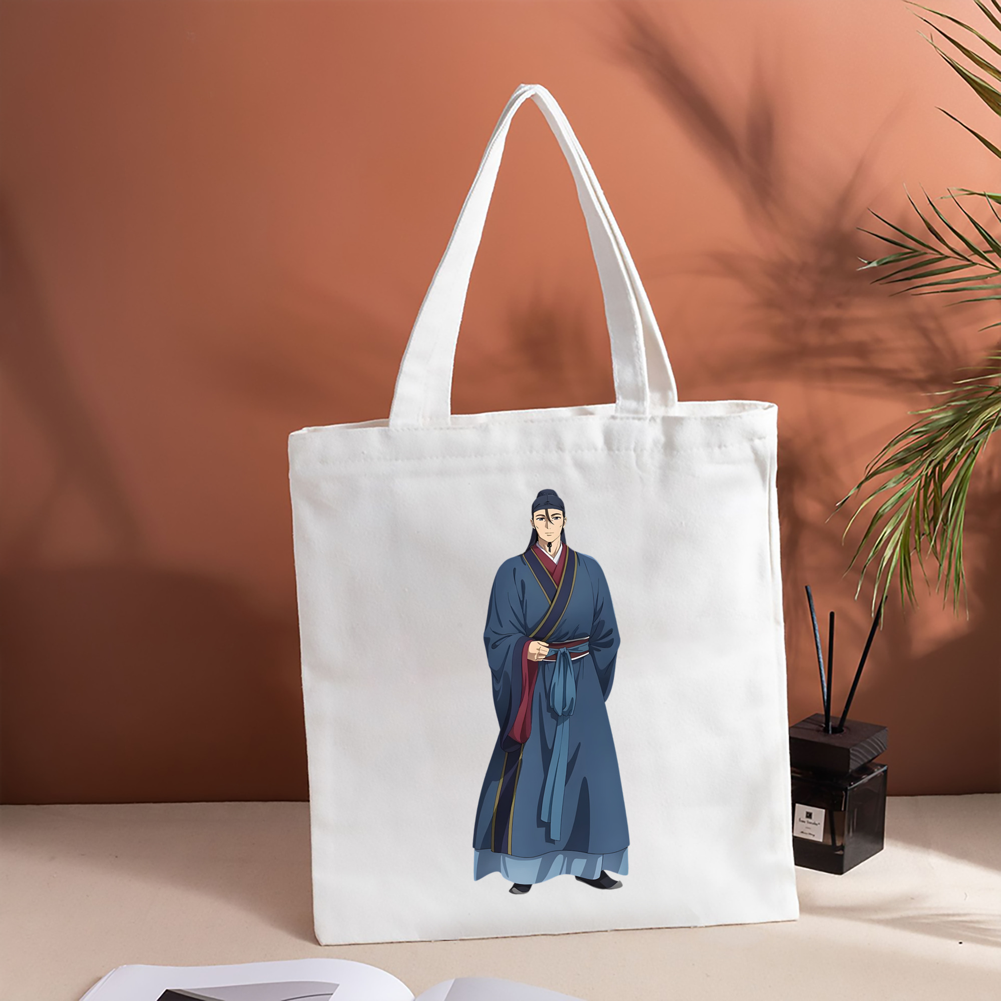 薬屋のひとりごと The Apothecary Diaries 縦型キャンバス生地手提げバッグ　トートバッグ