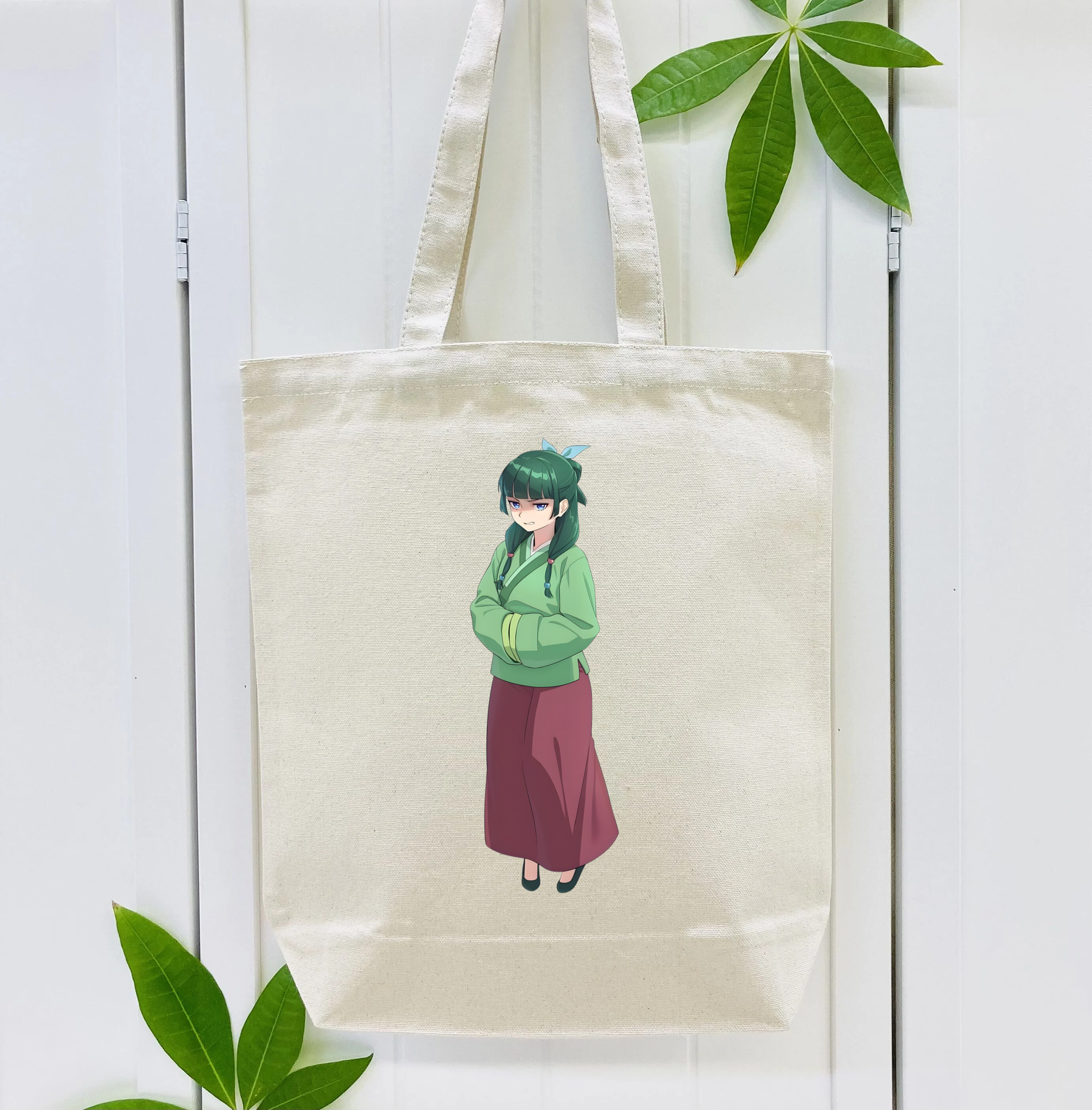 薬屋のひとりごと The Apothecary Diaries 縦型キャンバス生地手提げバッグ　トートバッグ