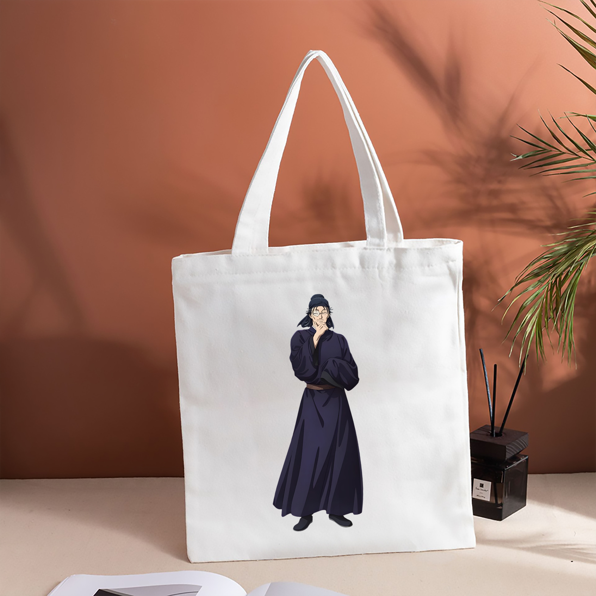薬屋のひとりごと The Apothecary Diaries 縦型キャンバス生地手提げバッグ　トートバッグ