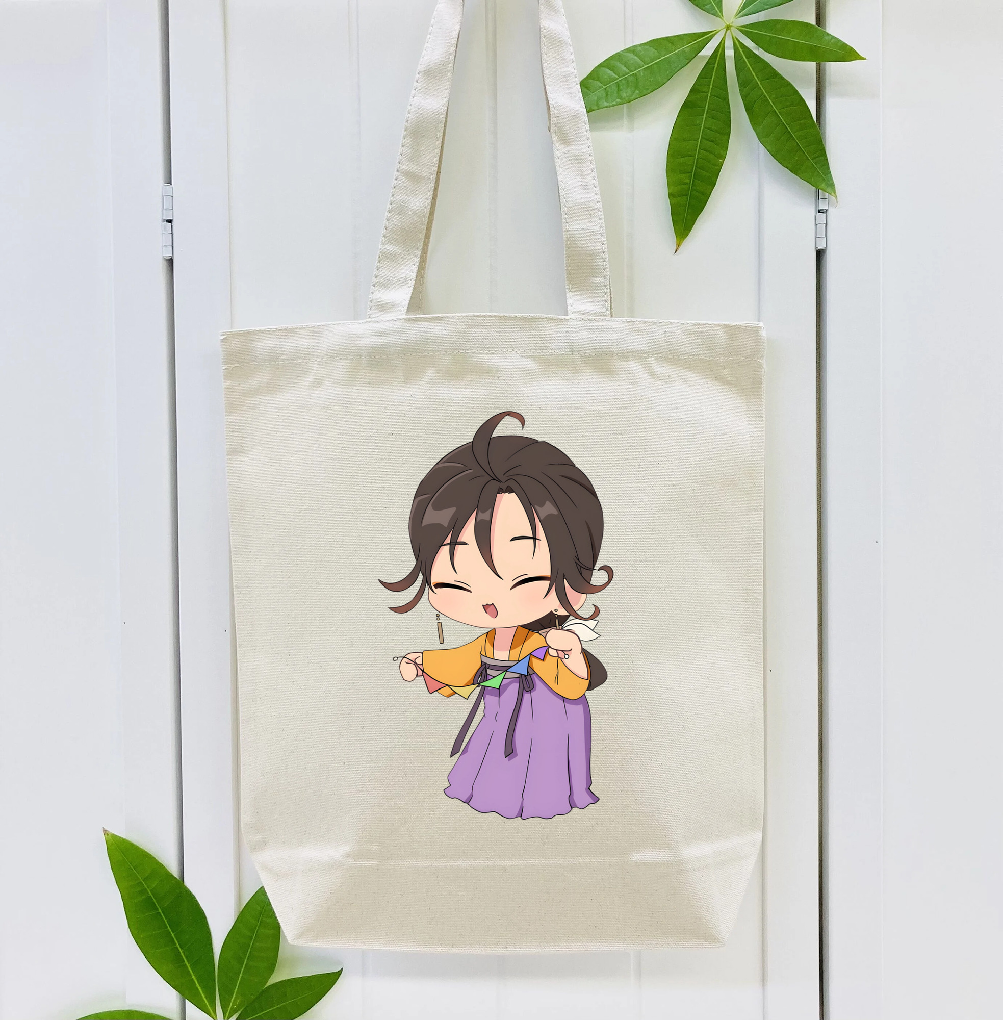 薬屋のひとりごと The Apothecary Diaries 縦型キャンバス生地手提げバッグ　トートバッグ