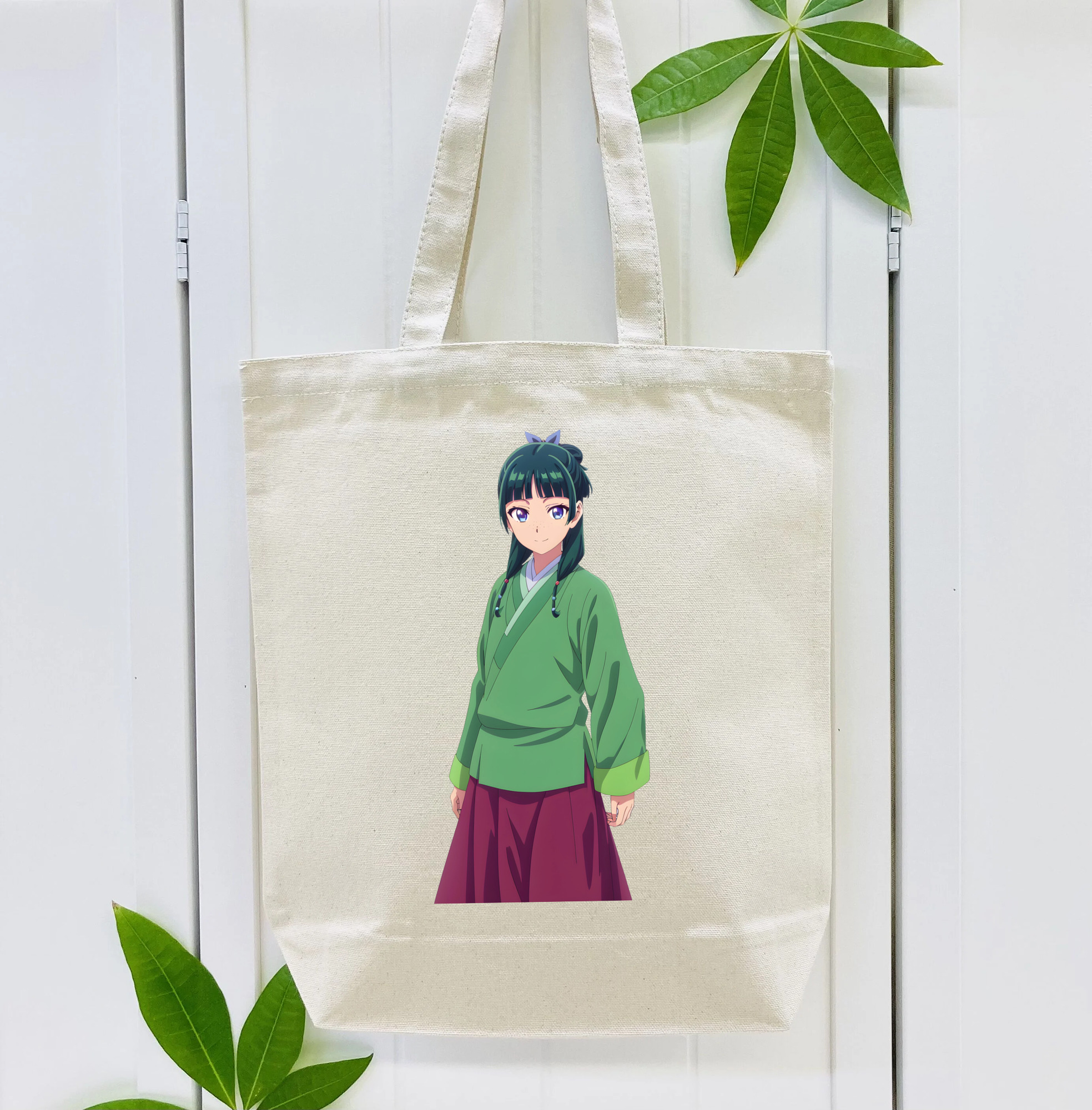 薬屋のひとりごと The Apothecary Diaries 縦型キャンバス生地手提げバッグ　トートバッグ