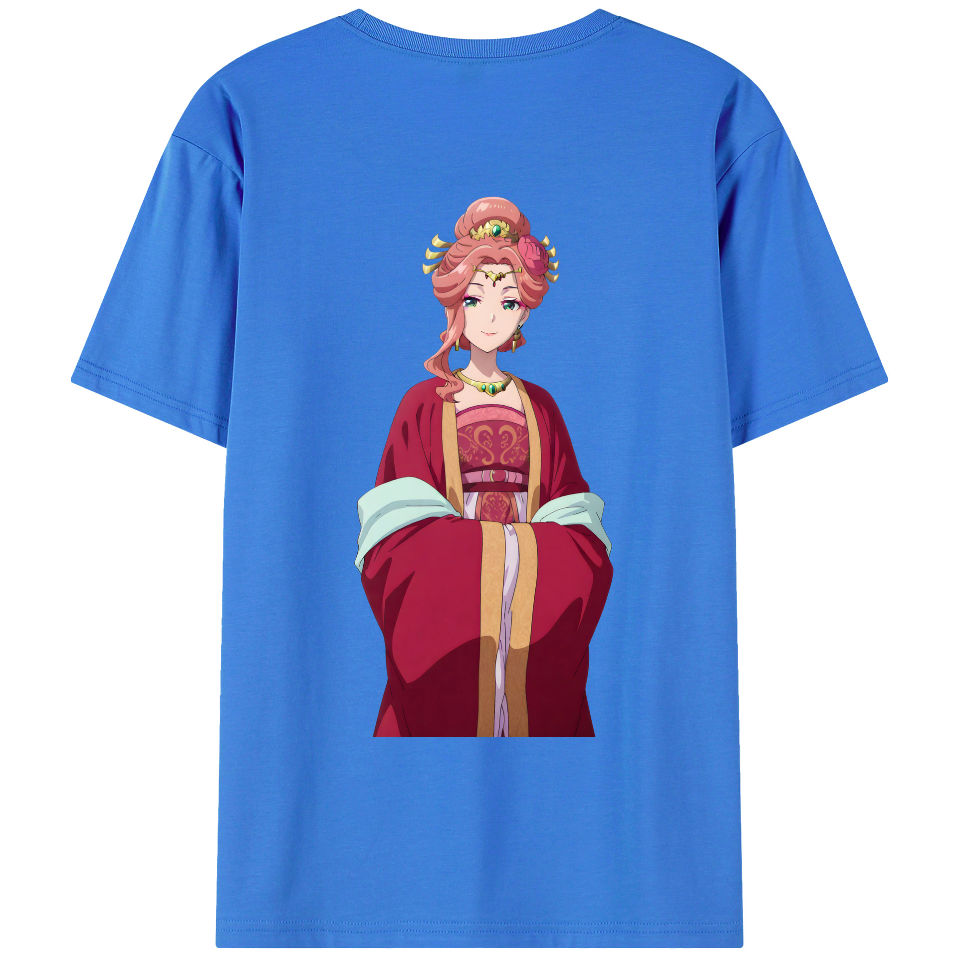（画像用） 薬屋のひとりごと The Apothecary Diaries 綿100％ メンズ半袖Tシャツ（バックプリント） 通気性