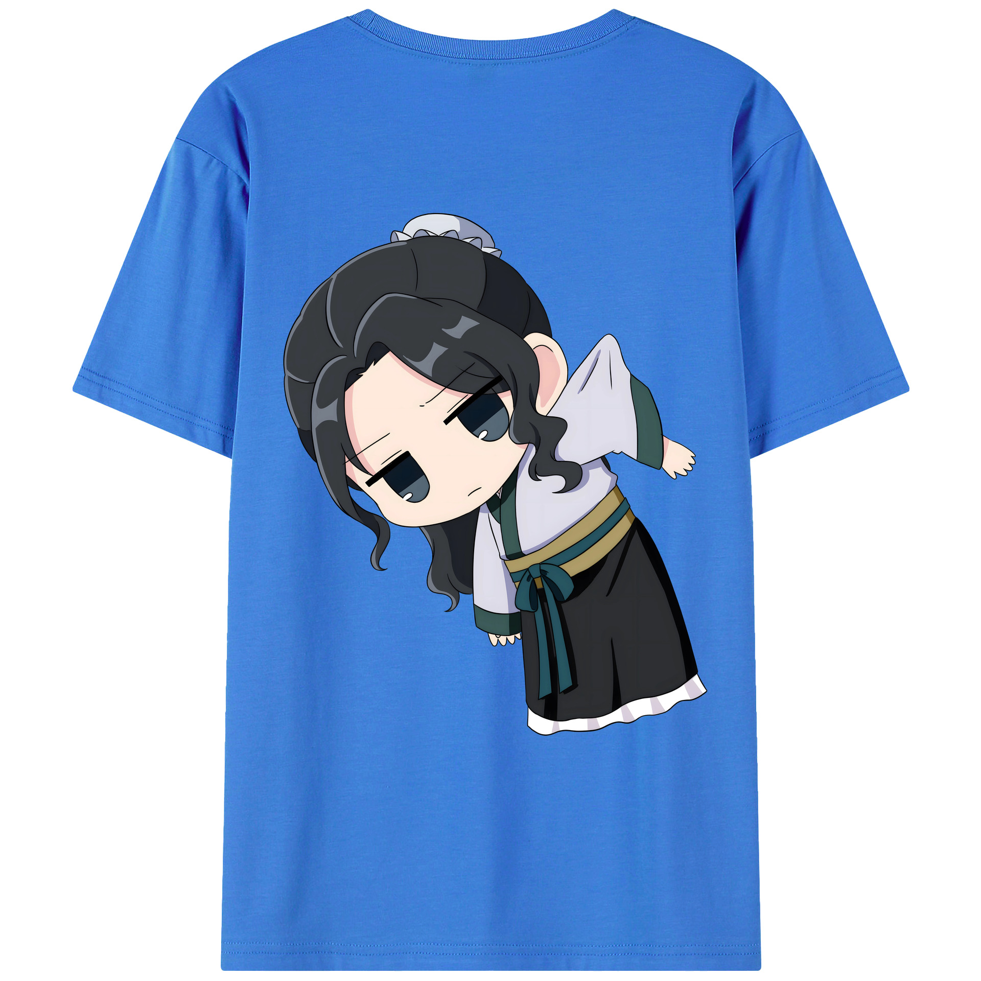 （画像用） 薬屋のひとりごと The Apothecary Diaries 綿100％ メンズ半袖Tシャツ（バックプリント） 通気性