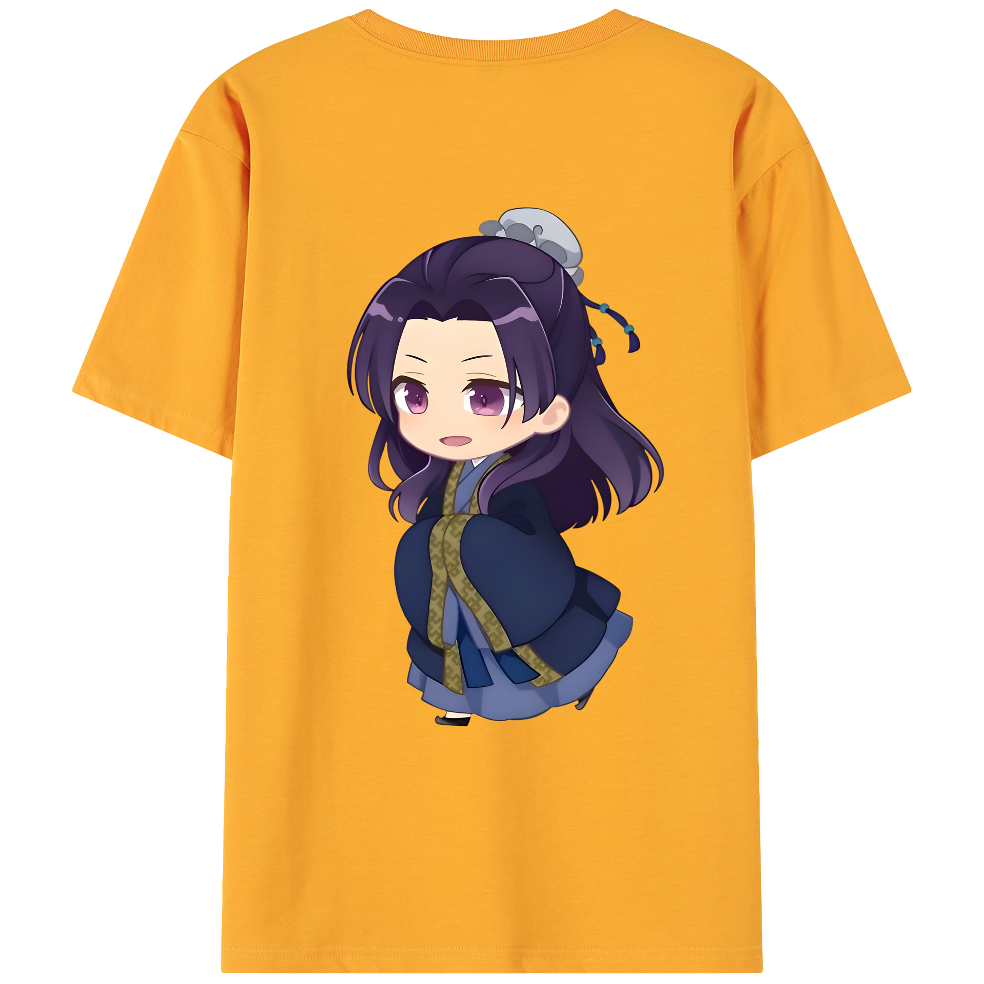 （画像用） 薬屋のひとりごと The Apothecary Diaries 綿100％ メンズ半袖Tシャツ（バックプリント） 通気性
