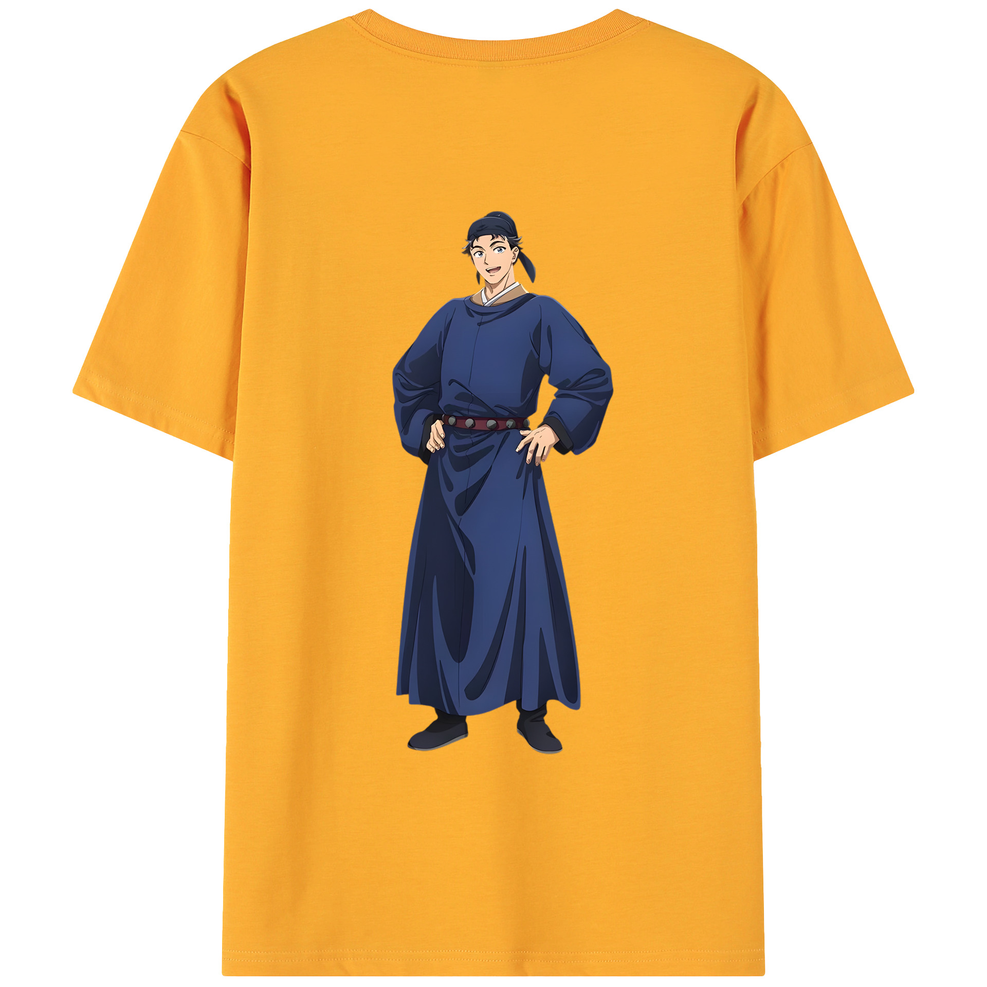 （画像用） 薬屋のひとりごと The Apothecary Diaries 綿100％ メンズ半袖Tシャツ（バックプリント） 通気性