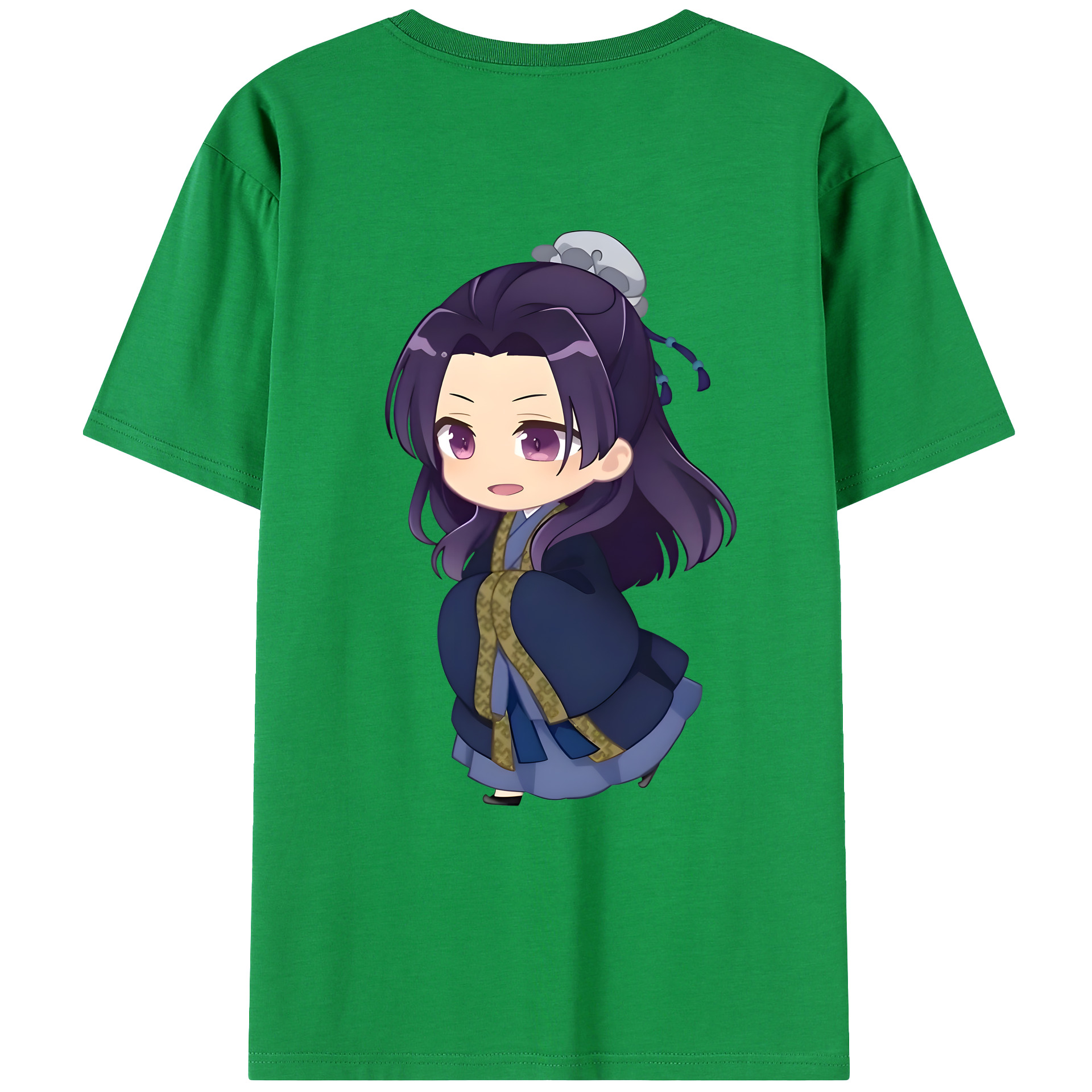 （画像用） 薬屋のひとりごと The Apothecary Diaries 綿100％ メンズ半袖Tシャツ（バックプリント） 通気性