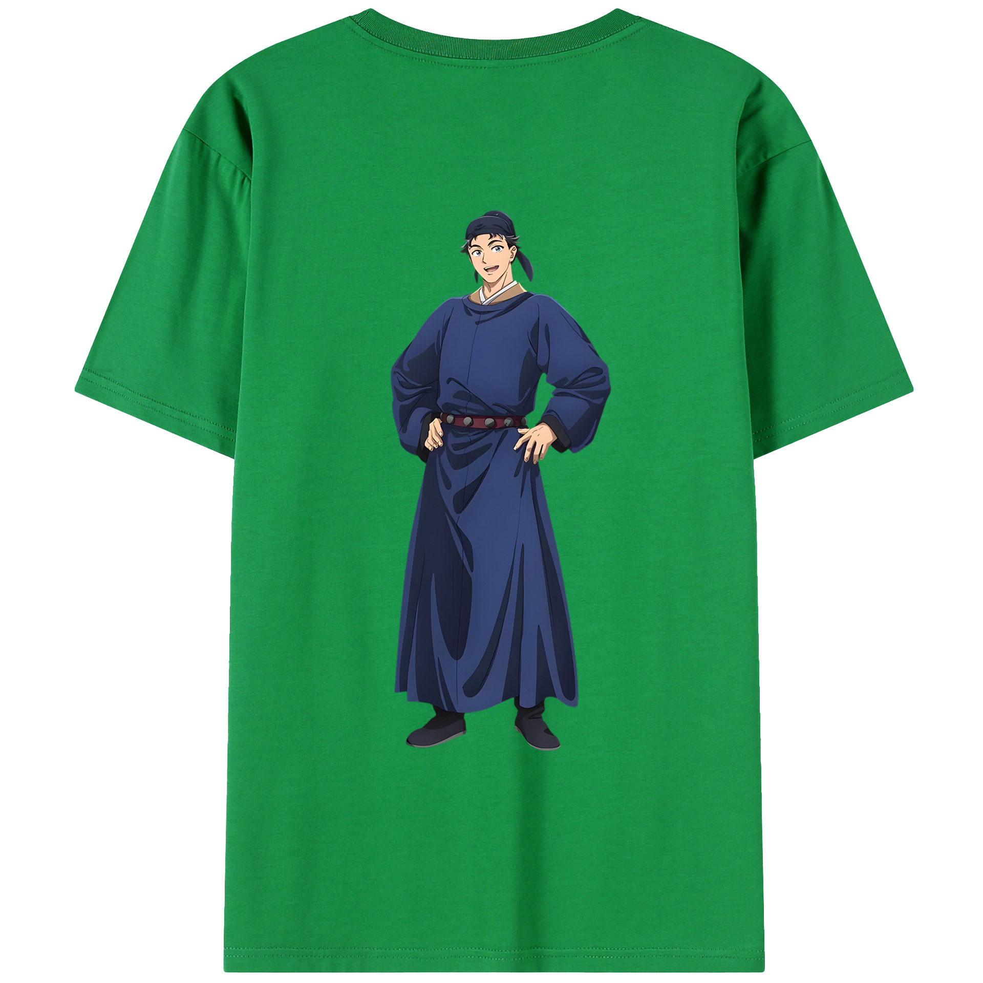 （画像用） 薬屋のひとりごと The Apothecary Diaries 綿100％ メンズ半袖Tシャツ（バックプリント） 通気性