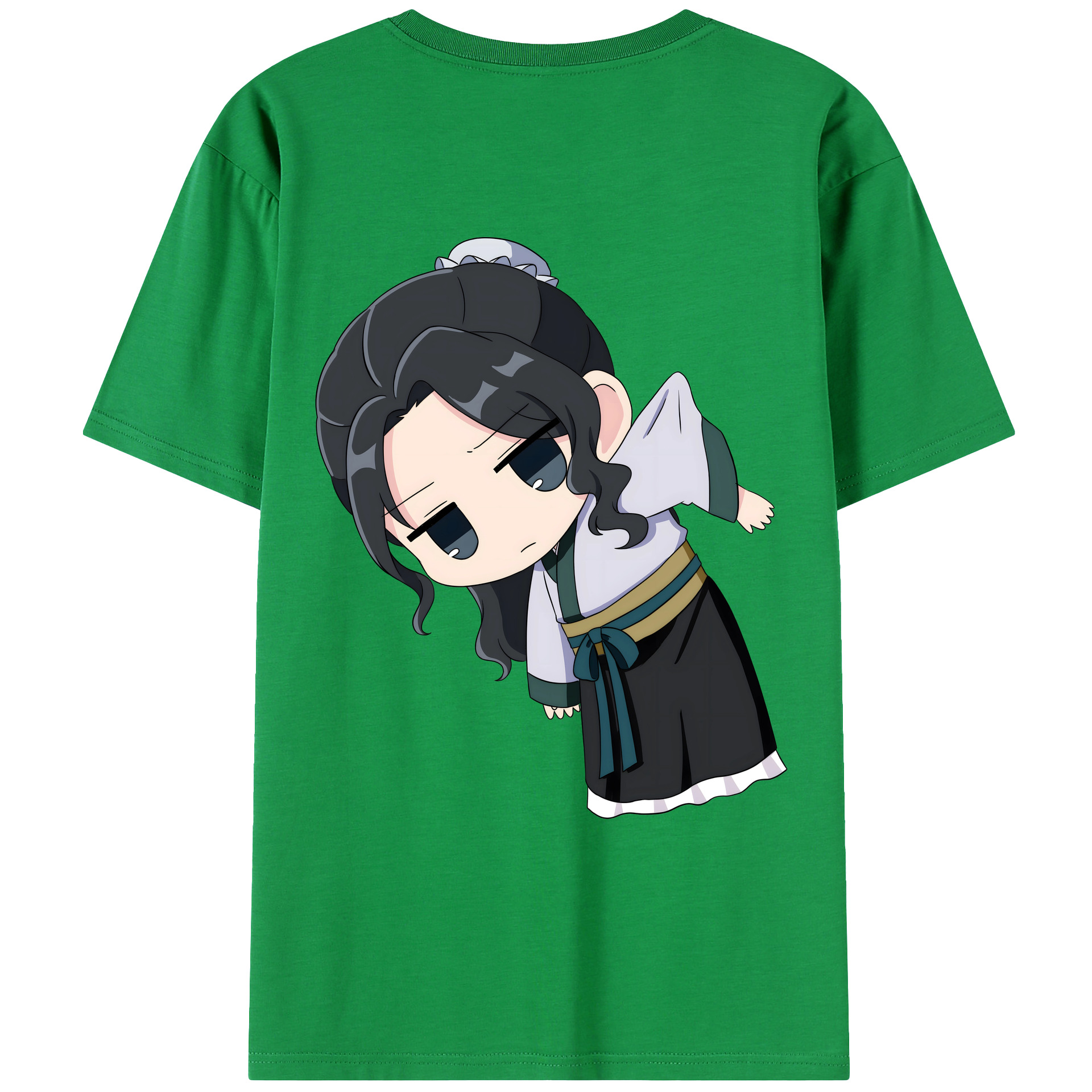 （画像用） 薬屋のひとりごと The Apothecary Diaries 綿100％ メンズ半袖Tシャツ（バックプリント） 通気性