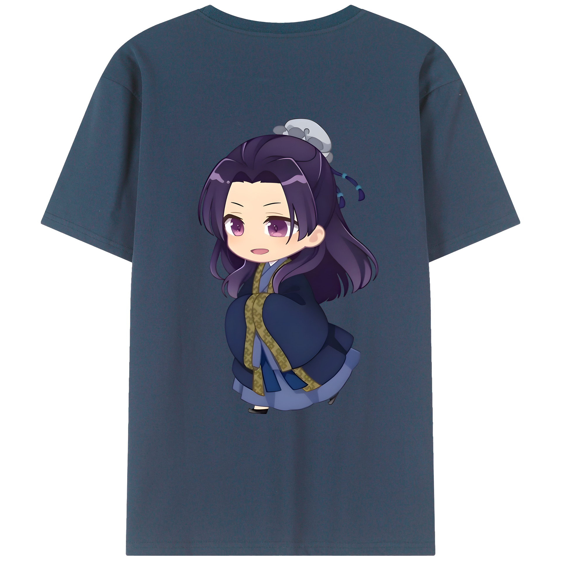 （画像用） 薬屋のひとりごと The Apothecary Diaries 綿100％ メンズ半袖Tシャツ（バックプリント） 通気性