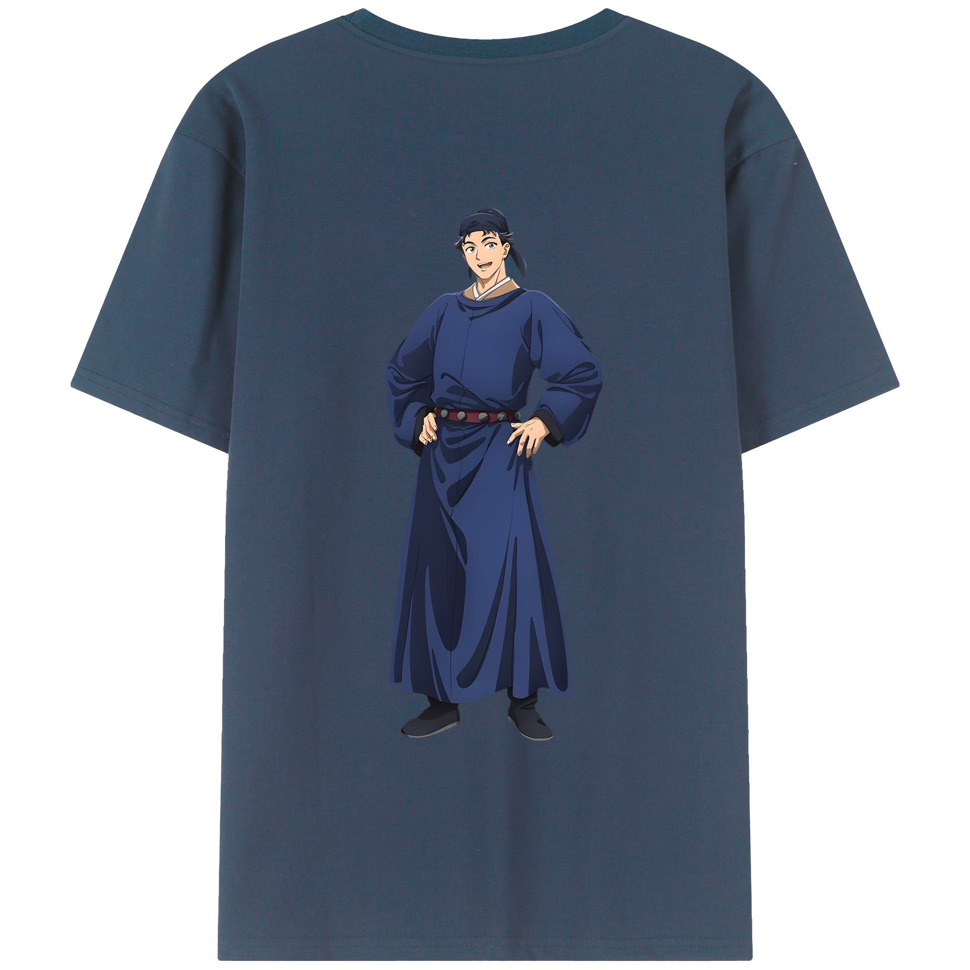 （画像用） 薬屋のひとりごと The Apothecary Diaries 綿100％ メンズ半袖Tシャツ（バックプリント） 通気性