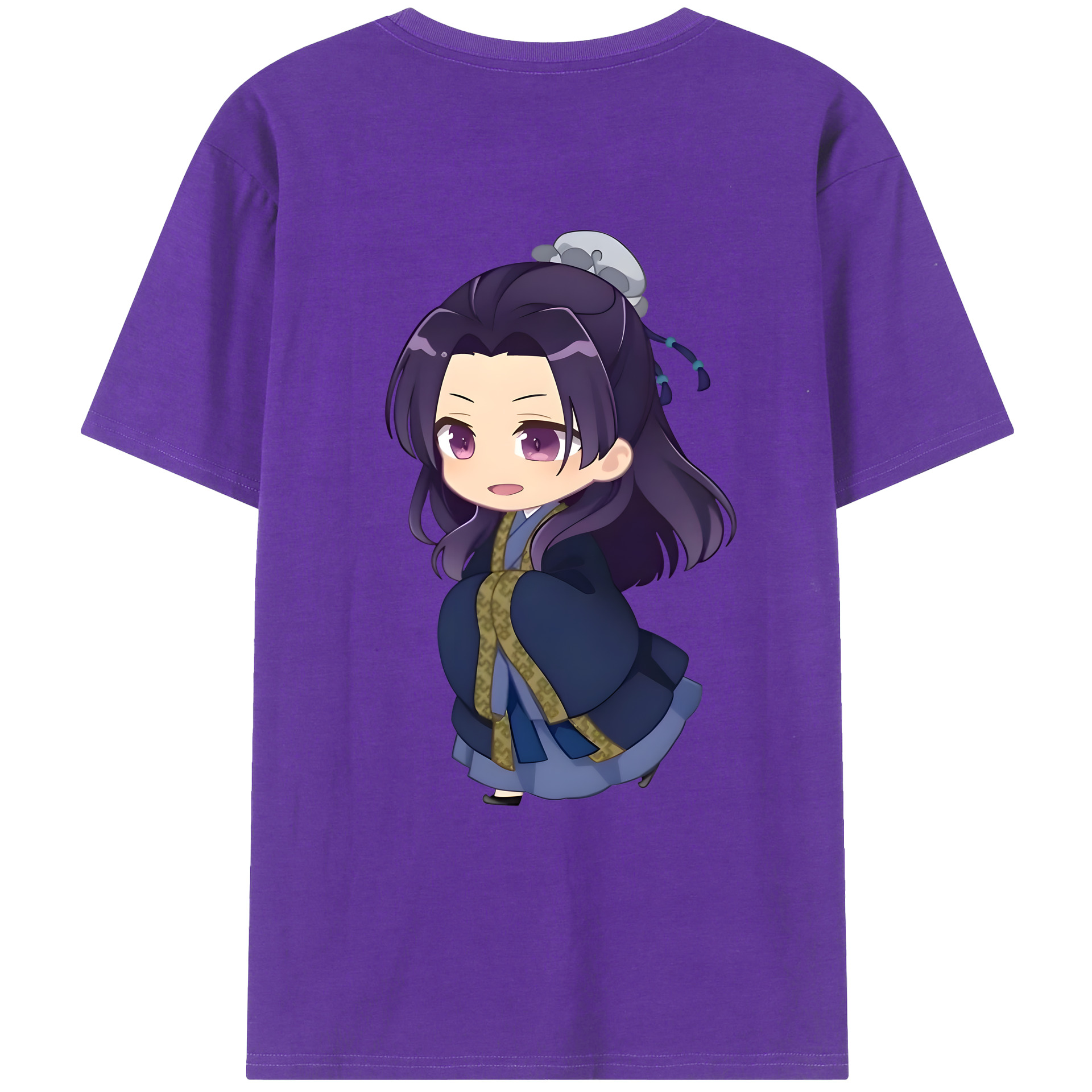 （画像用） 薬屋のひとりごと The Apothecary Diaries 綿100％ メンズ半袖Tシャツ（バックプリント） 通気性