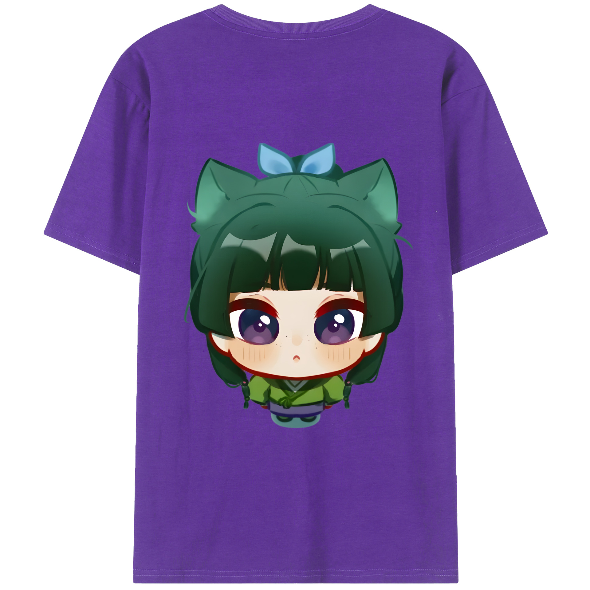 （画像用） 薬屋のひとりごと The Apothecary Diaries 綿100％ メンズ半袖Tシャツ（バックプリント） 通気性