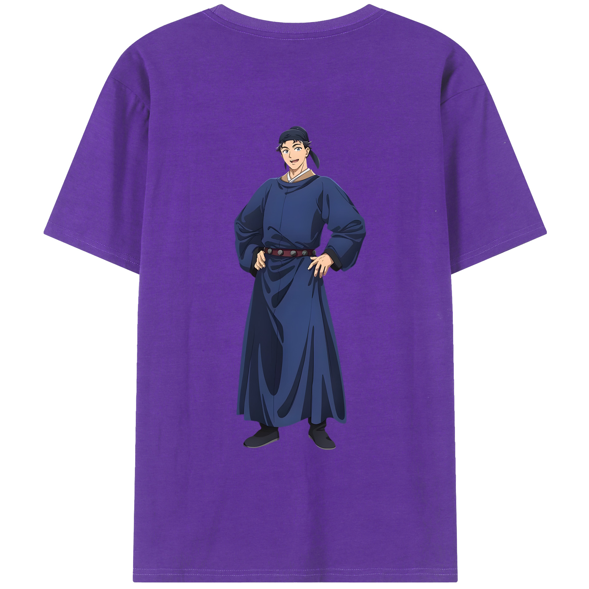 （画像用） 薬屋のひとりごと The Apothecary Diaries 綿100％ メンズ半袖Tシャツ（バックプリント） 通気性