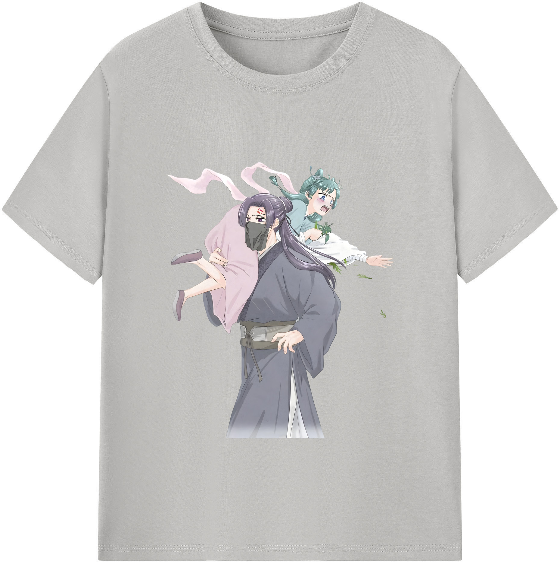 （画像用） 薬屋のひとりごと The Apothecary Diaries 綿100％ メンズ半袖Tシャツ｜肌触りやわらか＆通気性