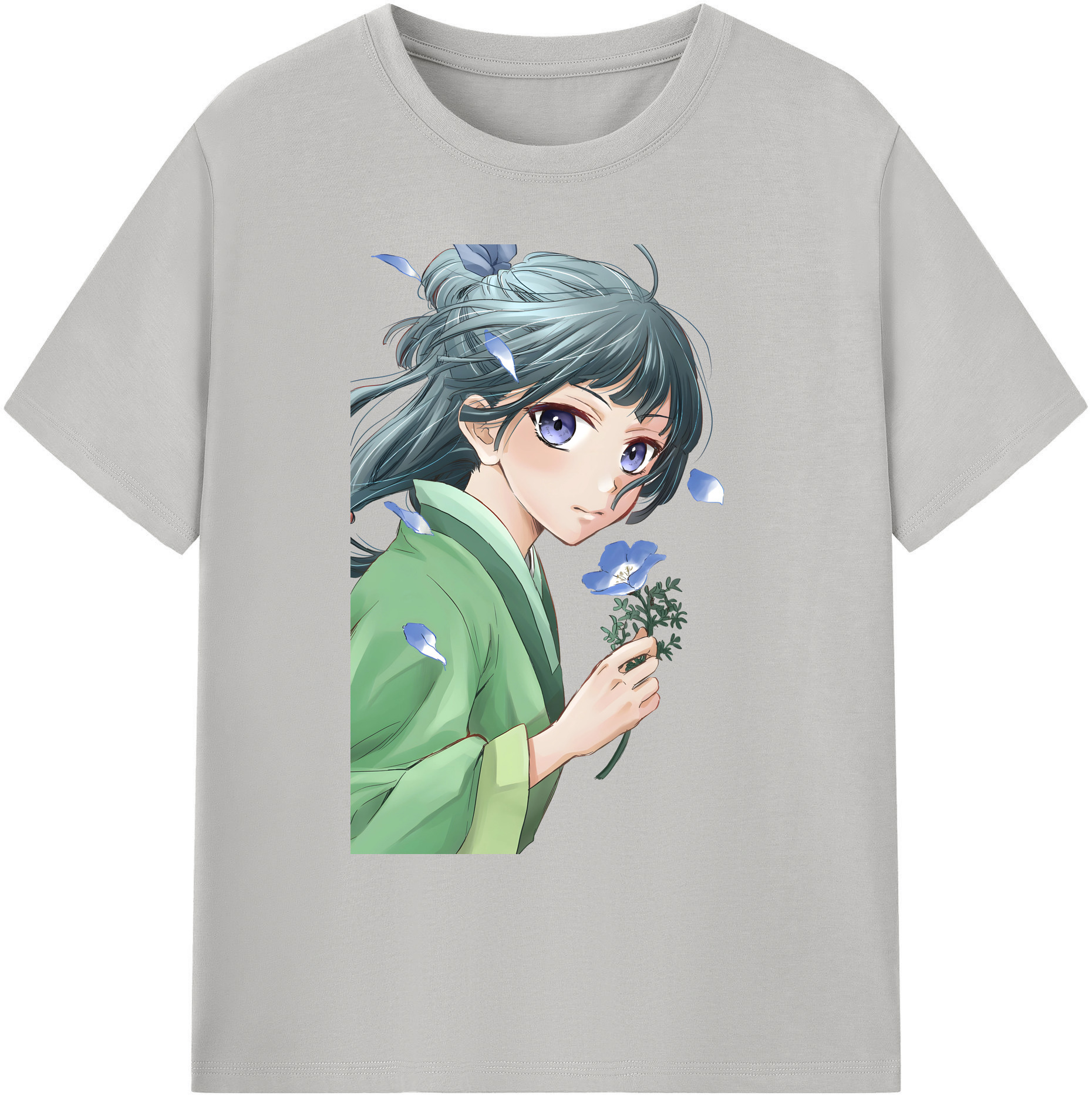 （画像用） 薬屋のひとりごと The Apothecary Diaries 綿100％ メンズ半袖Tシャツ｜肌触りやわらか＆通気性
