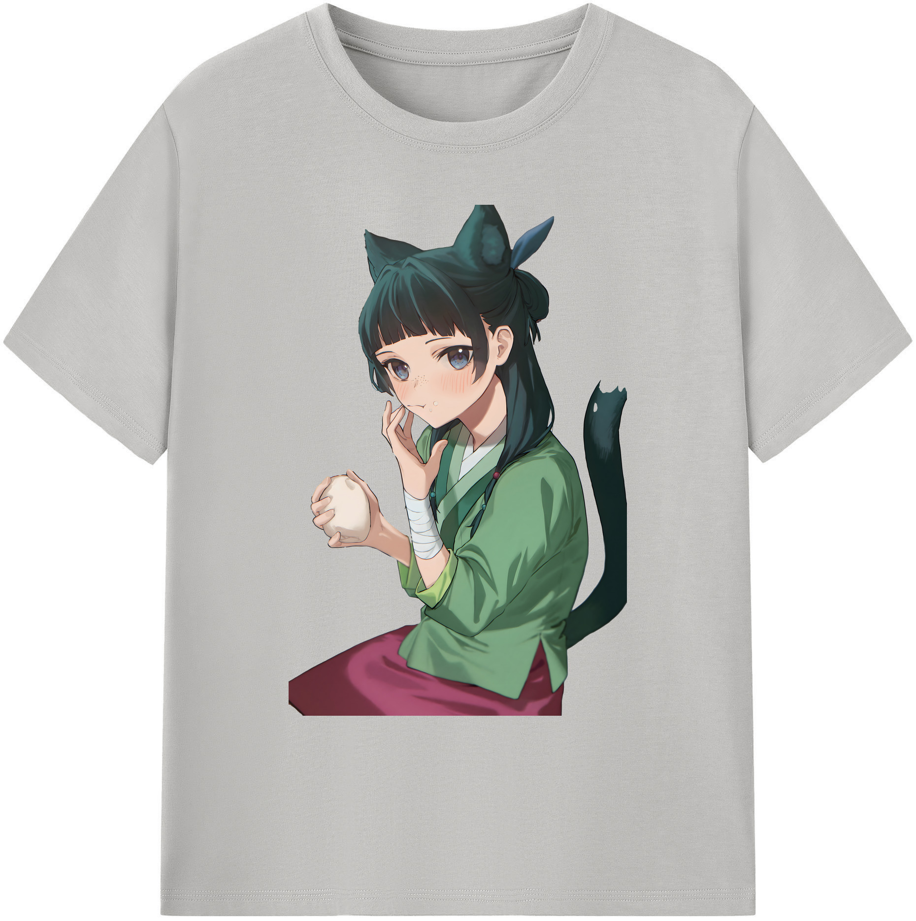 （画像用） 薬屋のひとりごと The Apothecary Diaries 綿100％ メンズ半袖Tシャツ｜肌触りやわらか＆通気性