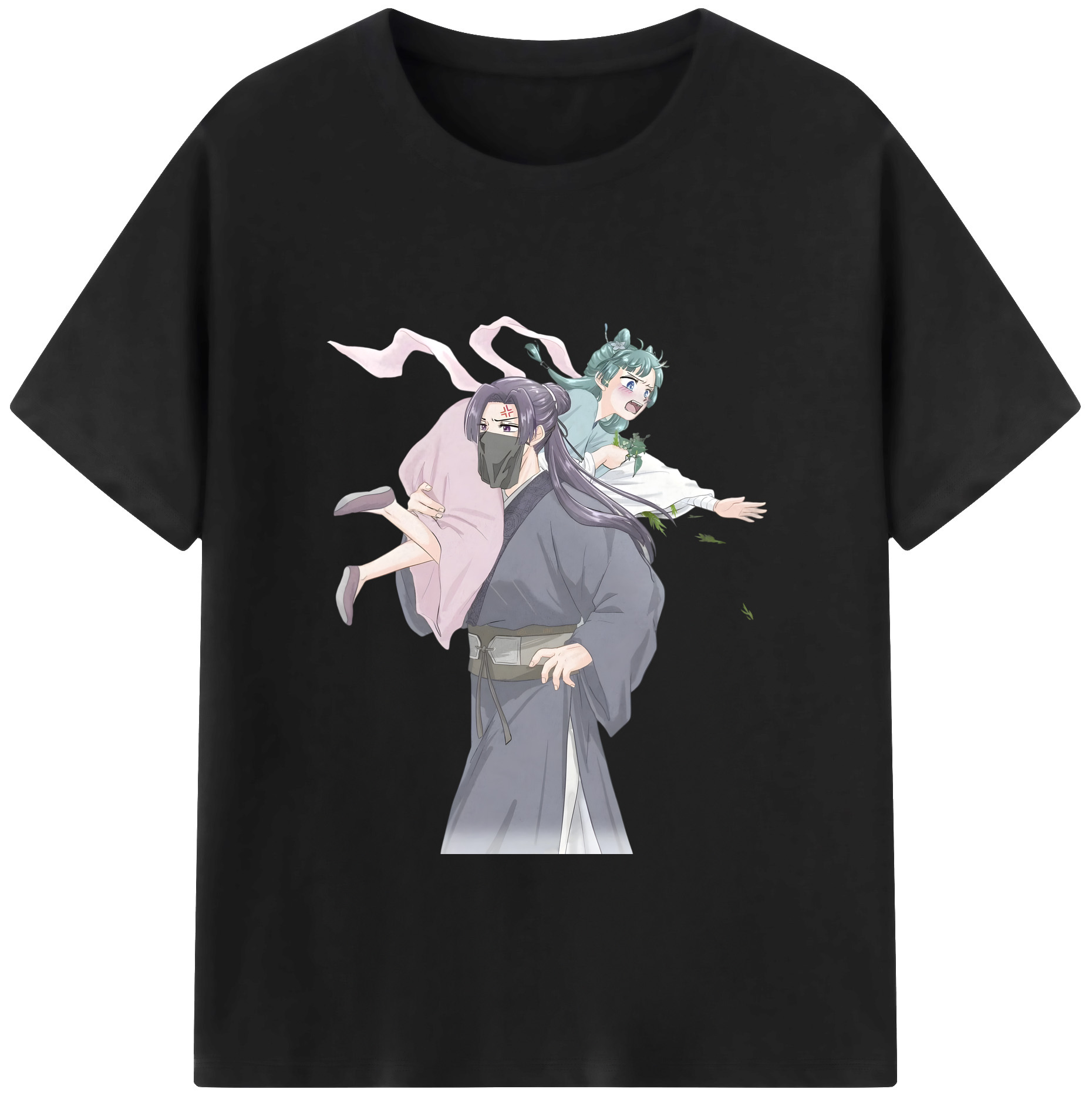 （画像用） 薬屋のひとりごと The Apothecary Diaries 綿100％ メンズ半袖Tシャツ｜肌触りやわらか＆通気性