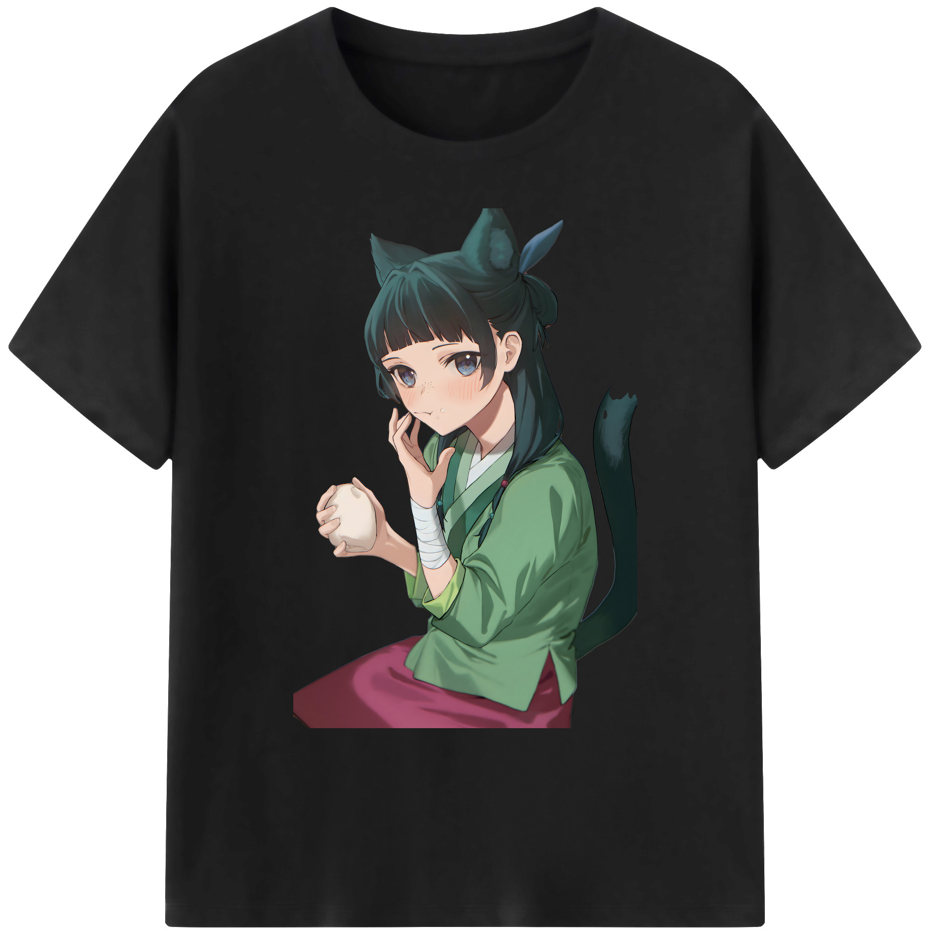 （画像用） 薬屋のひとりごと The Apothecary Diaries 綿100％ メンズ半袖Tシャツ｜肌触りやわらか＆通気性