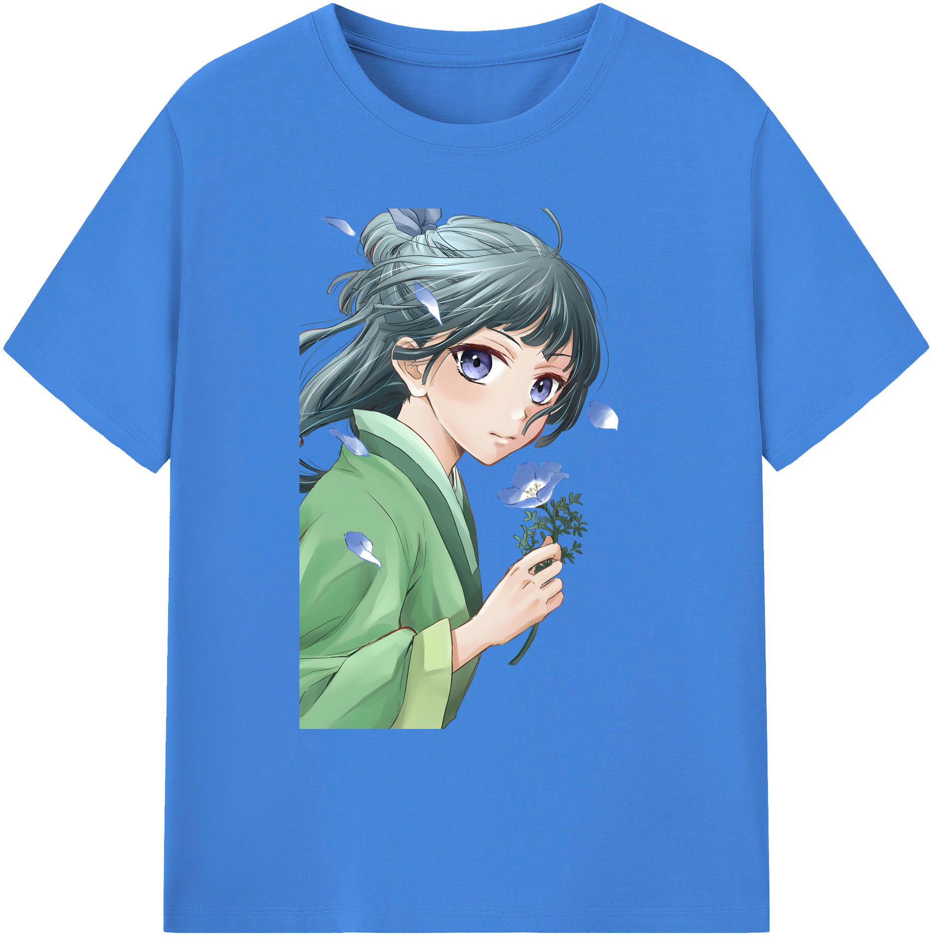 （画像用） 薬屋のひとりごと The Apothecary Diaries 綿100％ メンズ半袖Tシャツ｜肌触りやわらか＆通気性