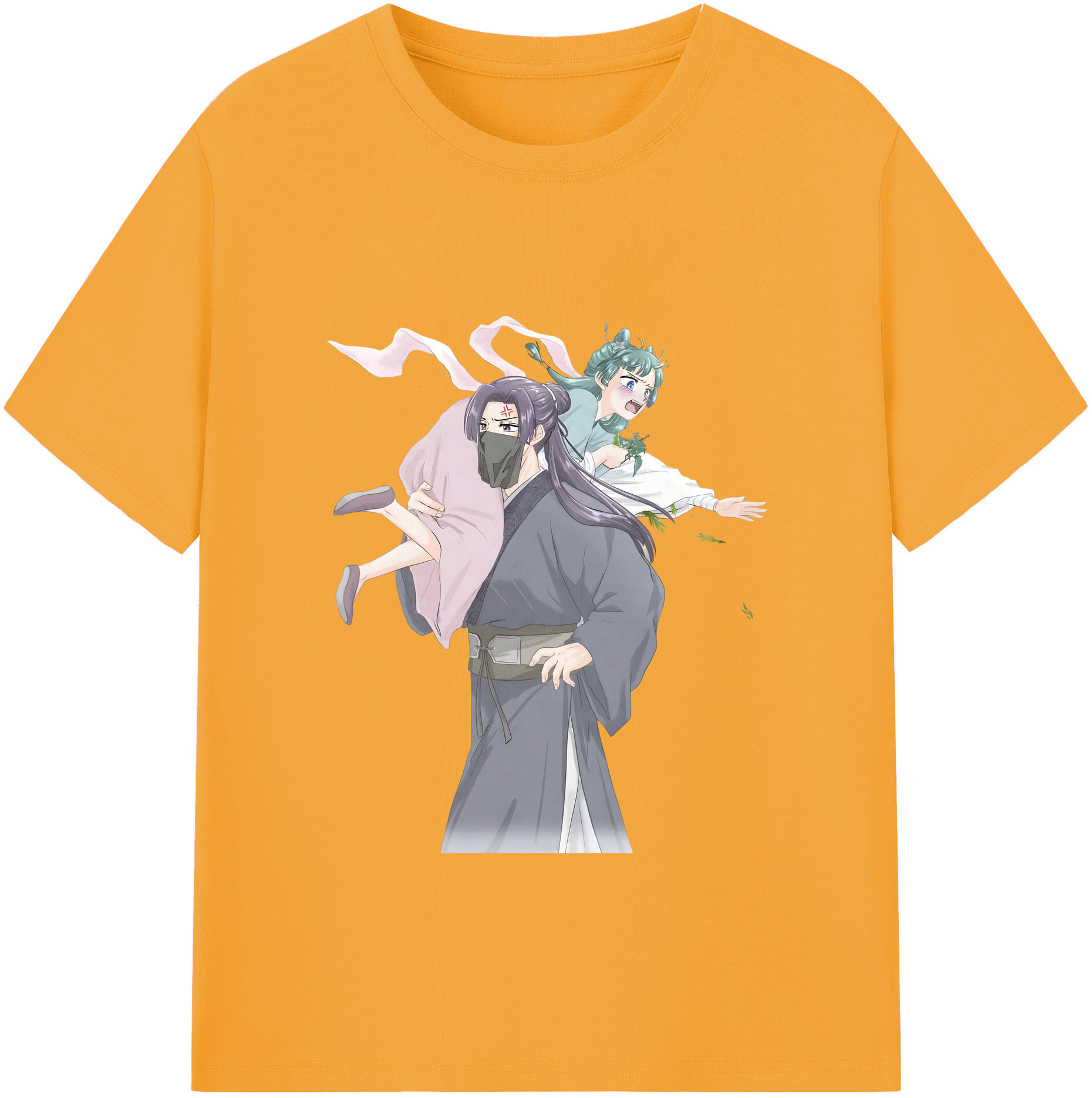 （画像用） 薬屋のひとりごと The Apothecary Diaries 綿100％ メンズ半袖Tシャツ｜肌触りやわらか＆通気性