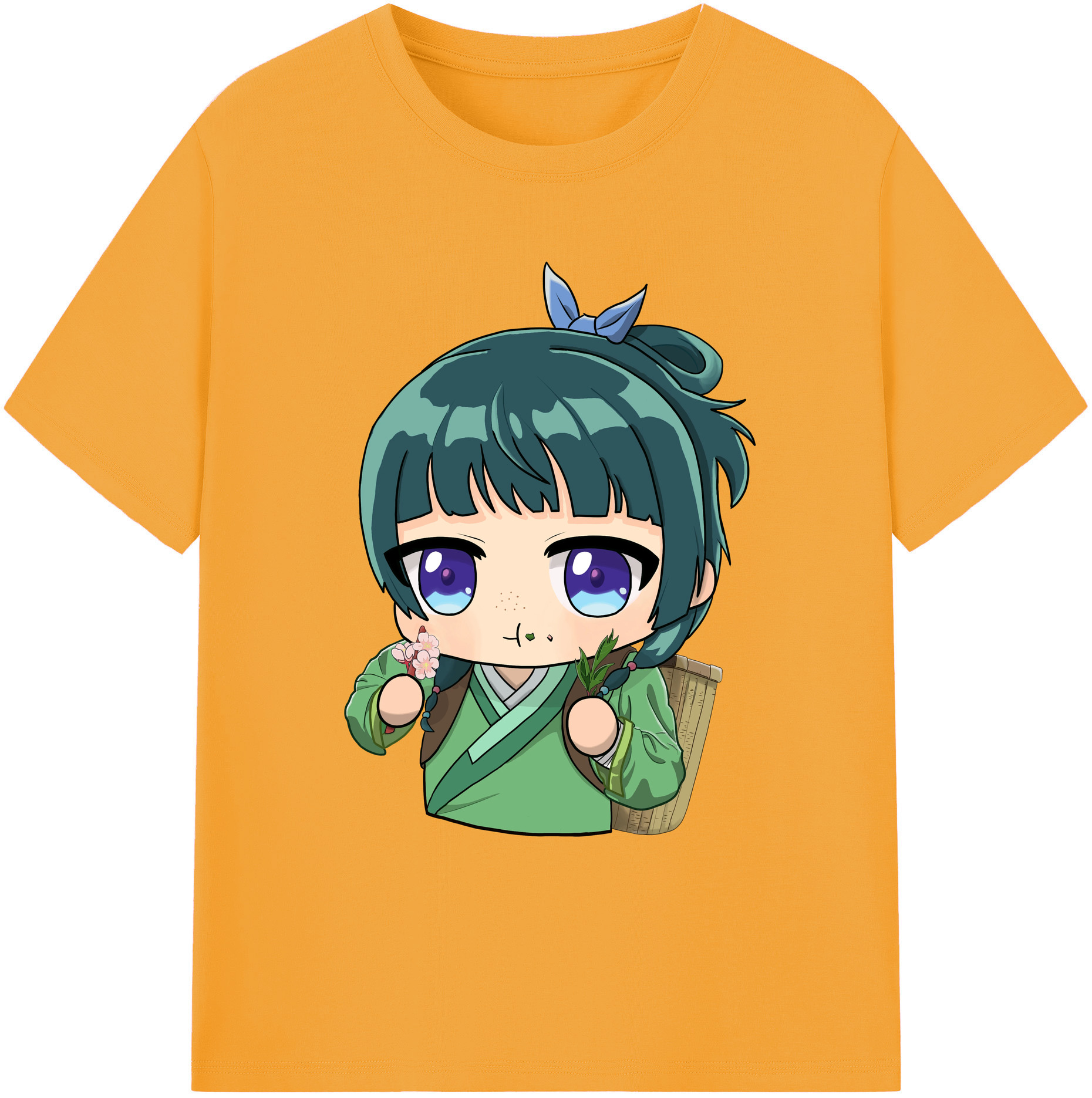 （画像用） 薬屋のひとりごと The Apothecary Diaries 綿100％ メンズ半袖Tシャツ｜肌触りやわらか＆通気性