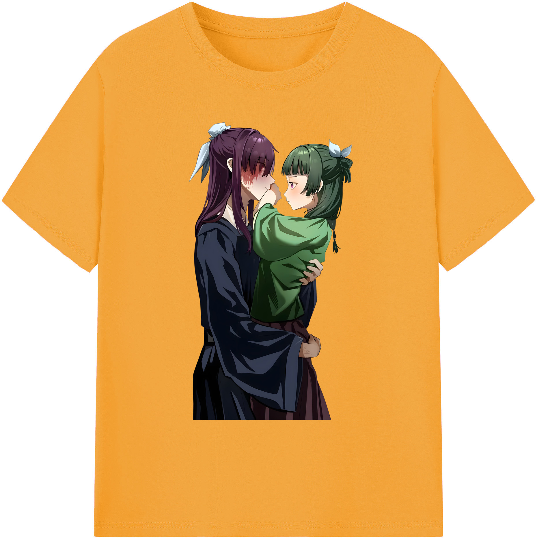 （画像用） 薬屋のひとりごと The Apothecary Diaries 綿100％ メンズ半袖Tシャツ｜肌触りやわらか＆通気性