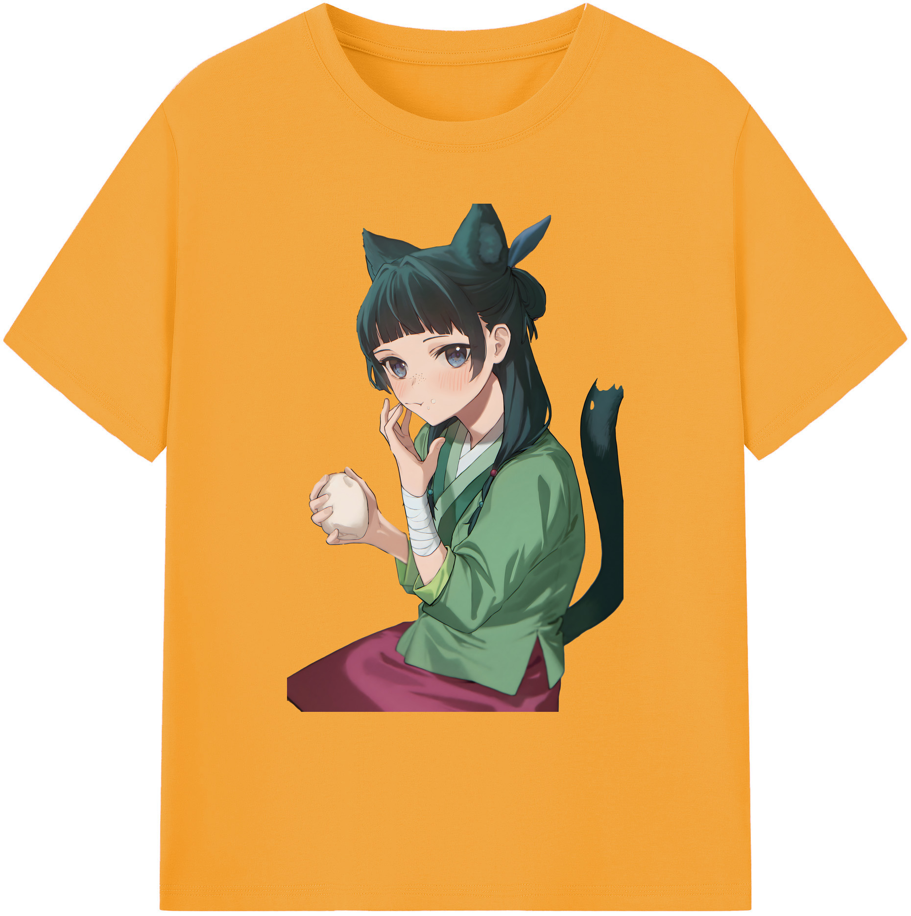 （画像用） 薬屋のひとりごと The Apothecary Diaries 綿100％ メンズ半袖Tシャツ｜肌触りやわらか＆通気性
