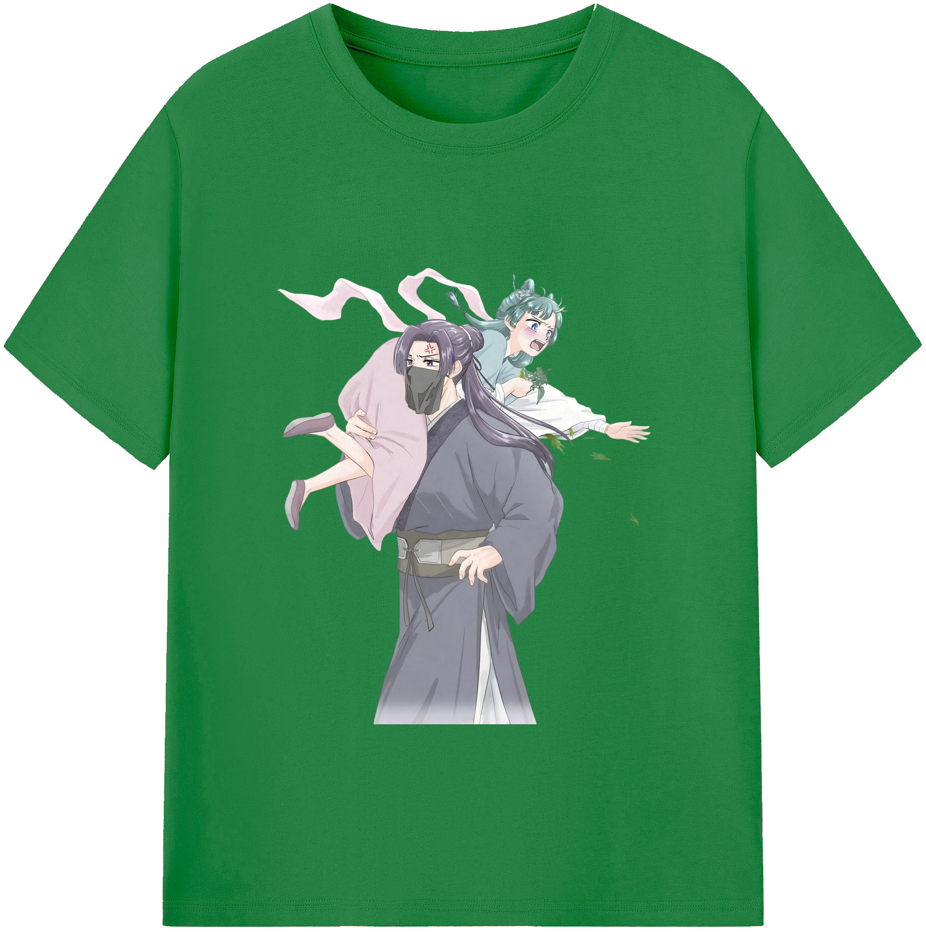 （画像用） 薬屋のひとりごと The Apothecary Diaries 綿100％ メンズ半袖Tシャツ｜肌触りやわらか＆通気性