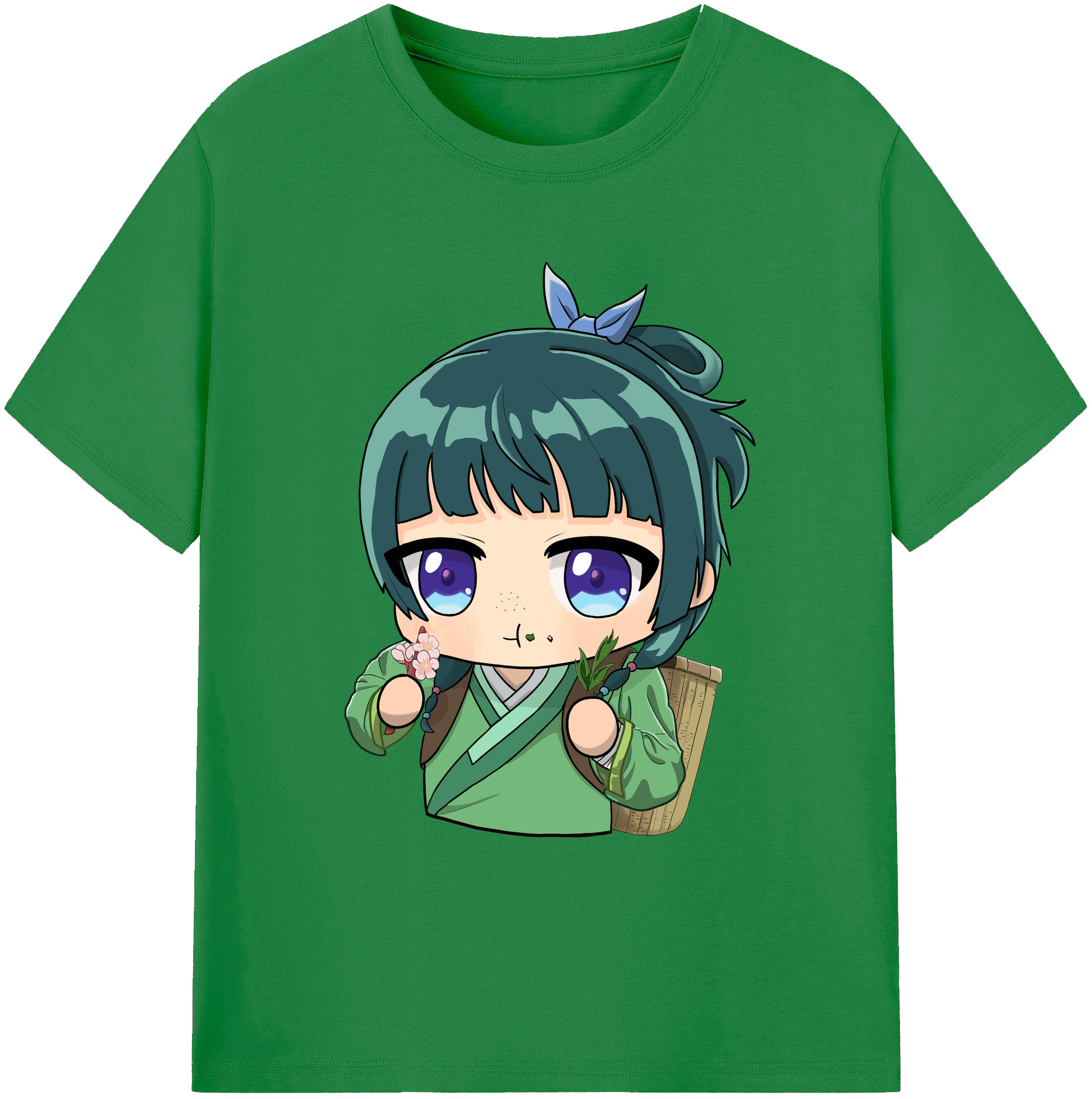 （画像用） 薬屋のひとりごと The Apothecary Diaries 綿100％ メンズ半袖Tシャツ｜肌触りやわらか＆通気性