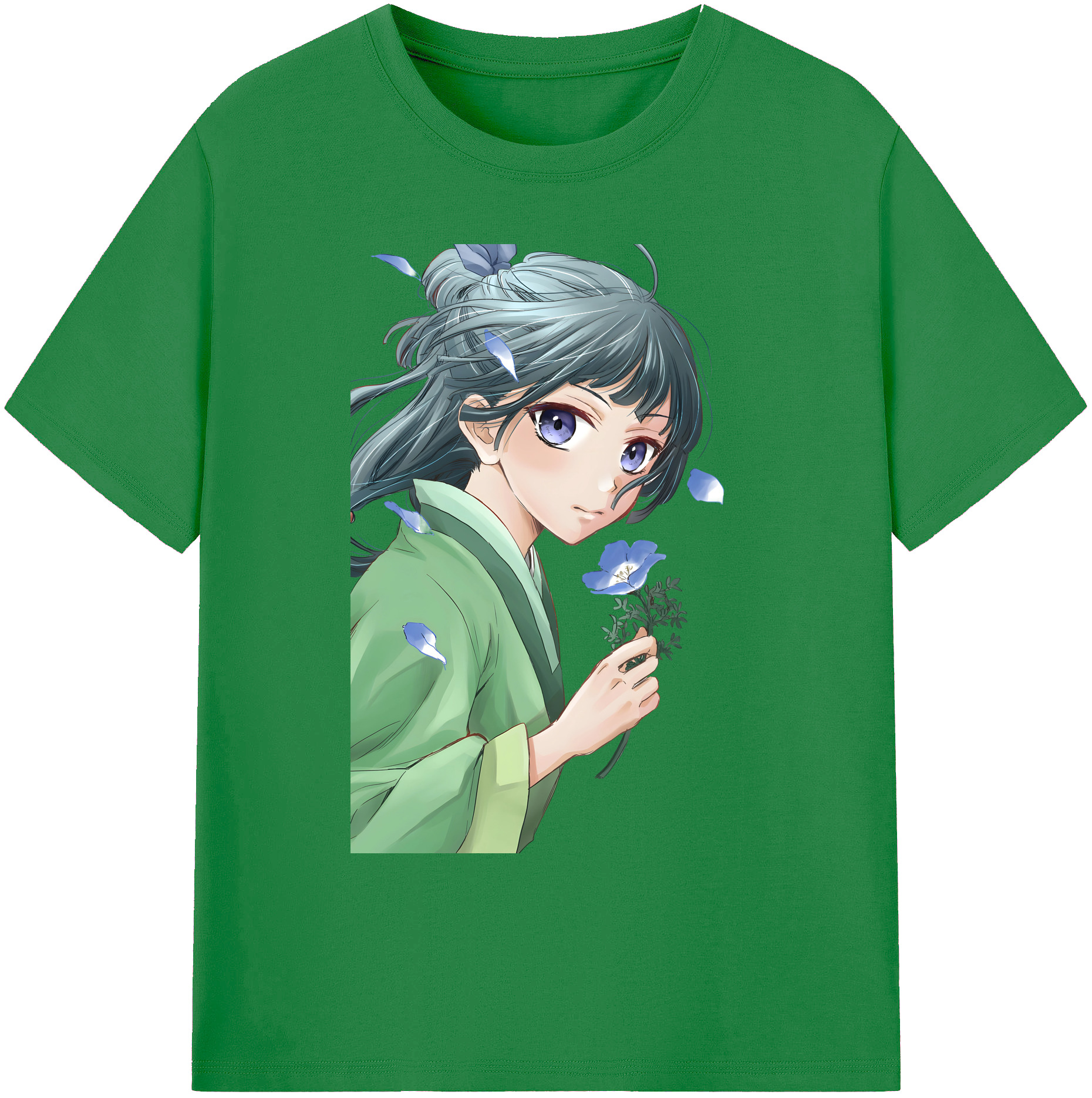 （画像用） 薬屋のひとりごと The Apothecary Diaries 綿100％ メンズ半袖Tシャツ｜肌触りやわらか＆通気性