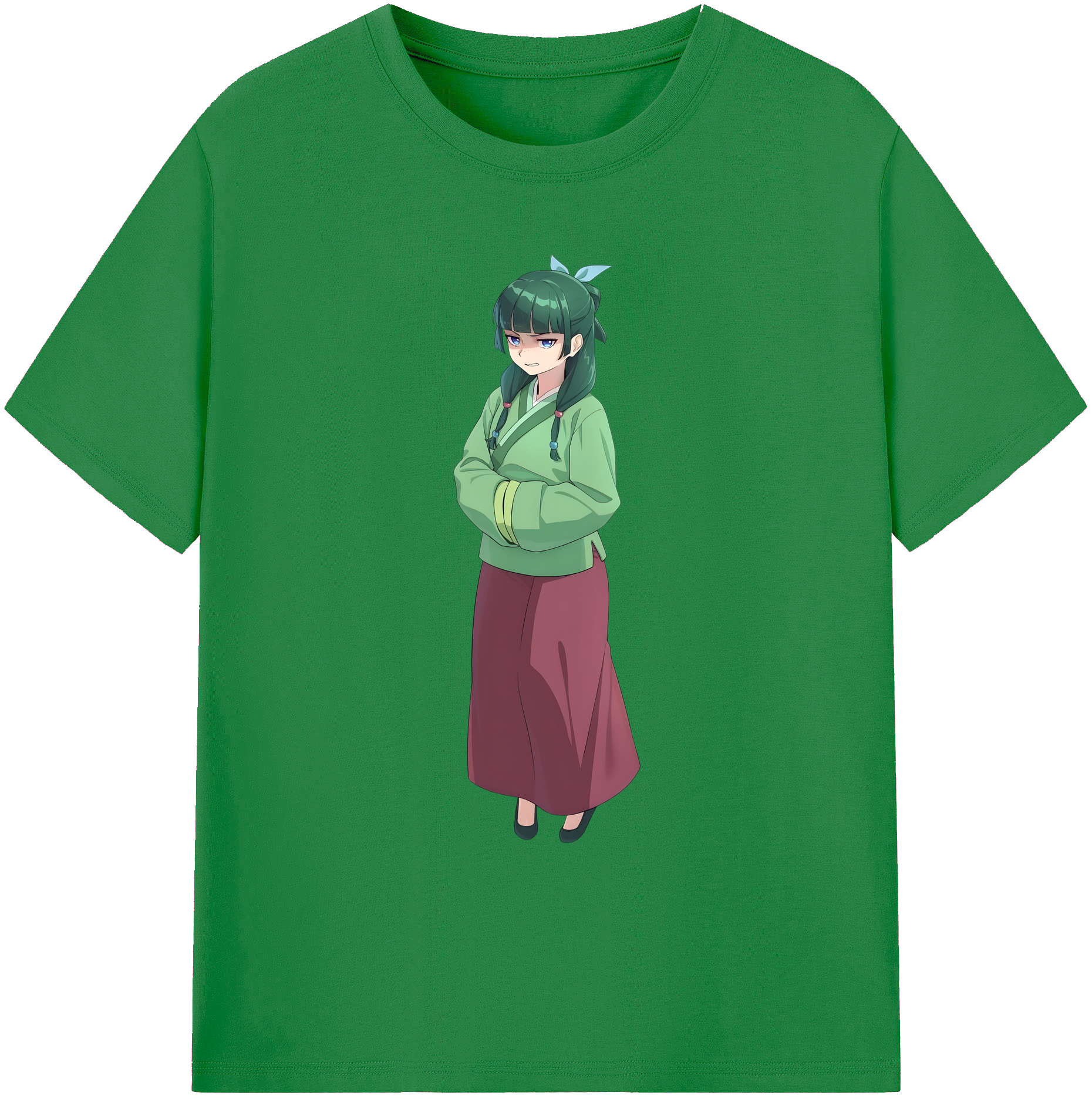 （画像用） 薬屋のひとりごと The Apothecary Diaries 綿100％ メンズ半袖Tシャツ｜肌触りやわらか＆通気性