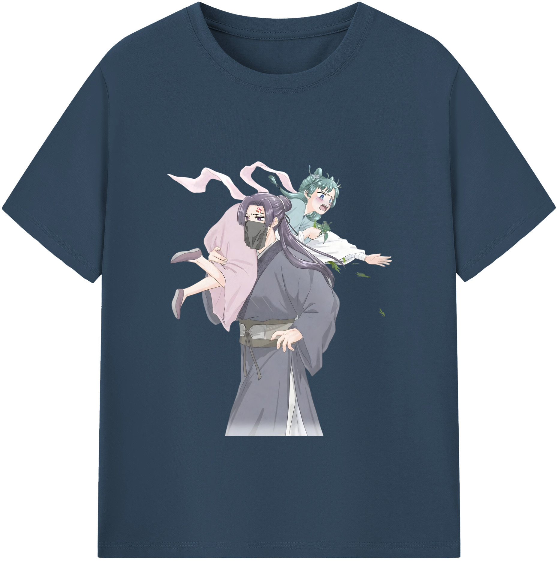（画像用） 薬屋のひとりごと The Apothecary Diaries 綿100％ メンズ半袖Tシャツ｜肌触りやわらか＆通気性