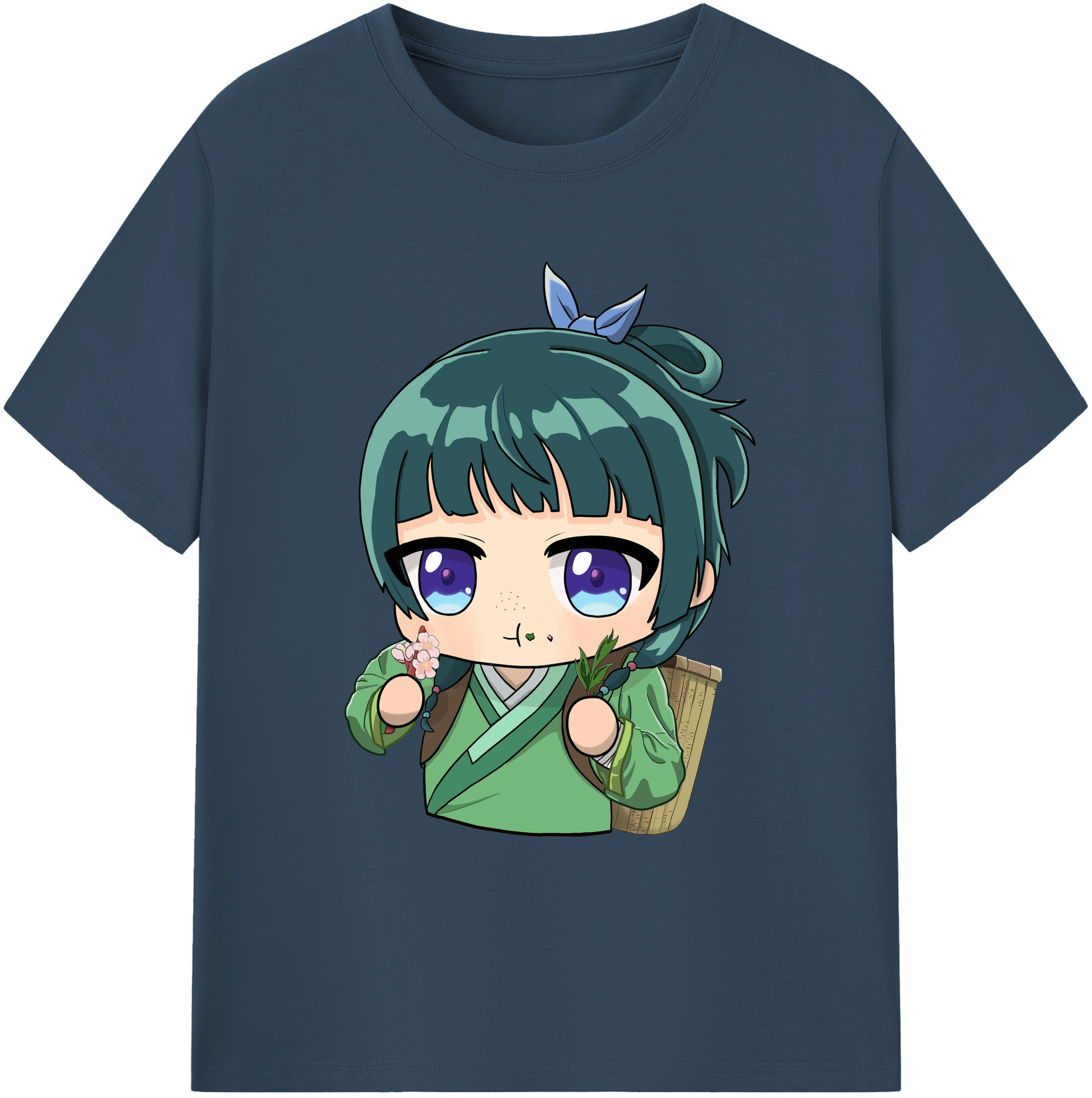 （画像用） 薬屋のひとりごと The Apothecary Diaries 綿100％ メンズ半袖Tシャツ｜肌触りやわらか＆通気性