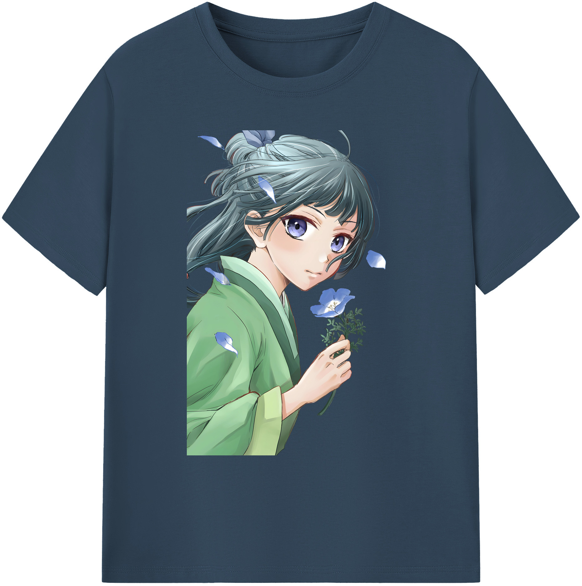 （画像用） 薬屋のひとりごと The Apothecary Diaries 綿100％ メンズ半袖Tシャツ｜肌触りやわらか＆通気性