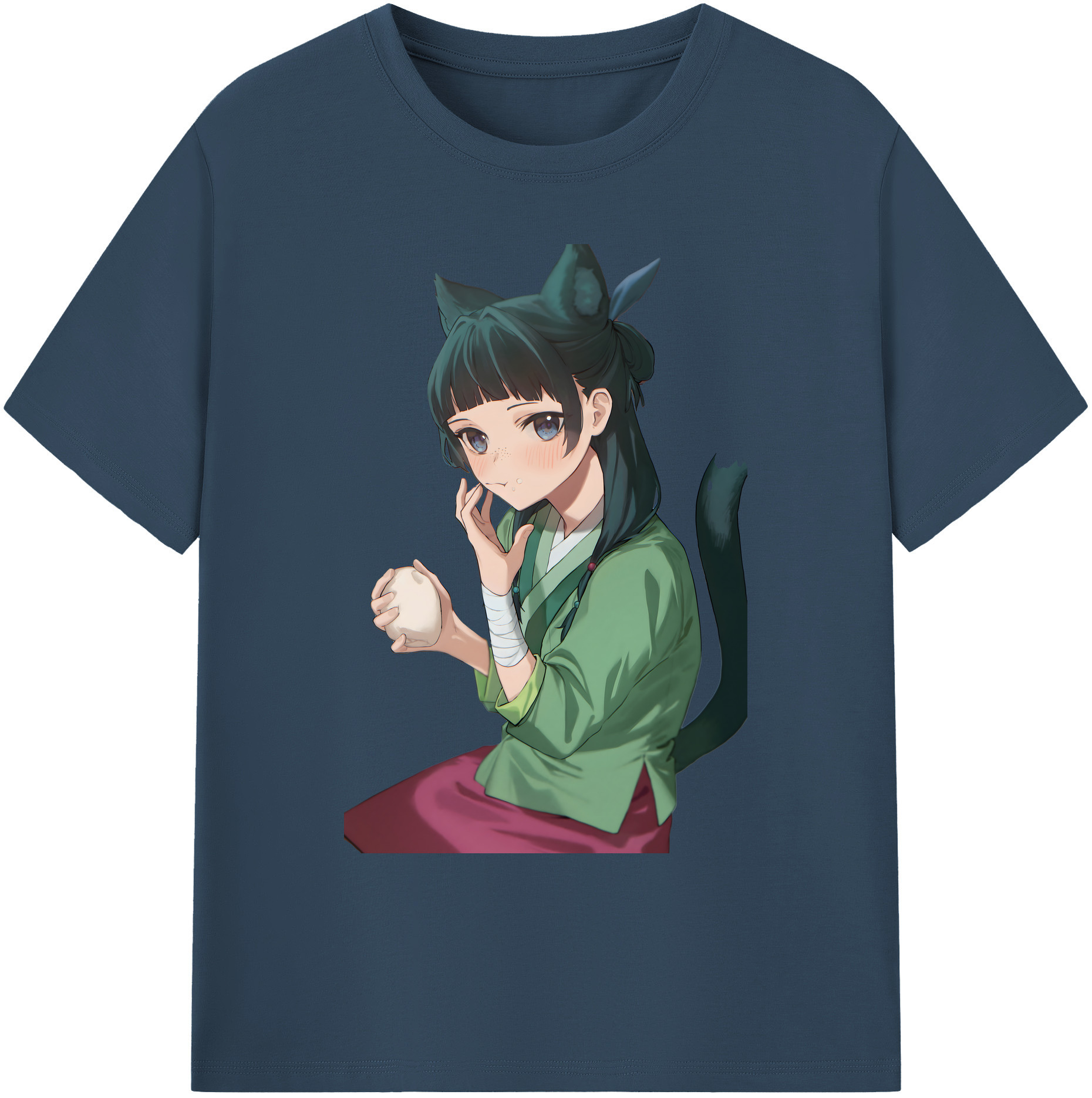 （画像用） 薬屋のひとりごと The Apothecary Diaries 綿100％ メンズ半袖Tシャツ｜肌触りやわらか＆通気性