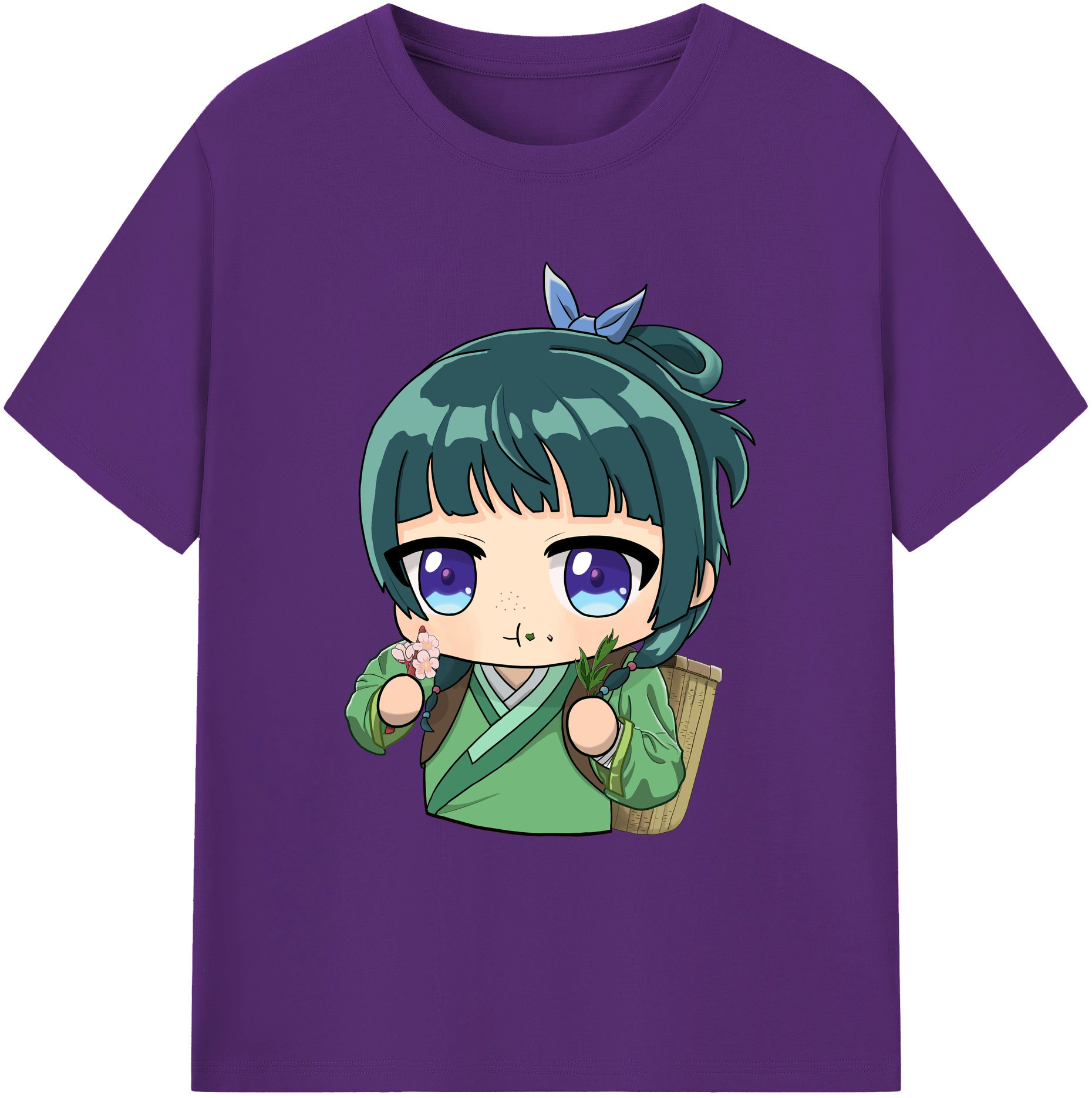 （画像用） 薬屋のひとりごと The Apothecary Diaries 綿100％ メンズ半袖Tシャツ｜肌触りやわらか＆通気性