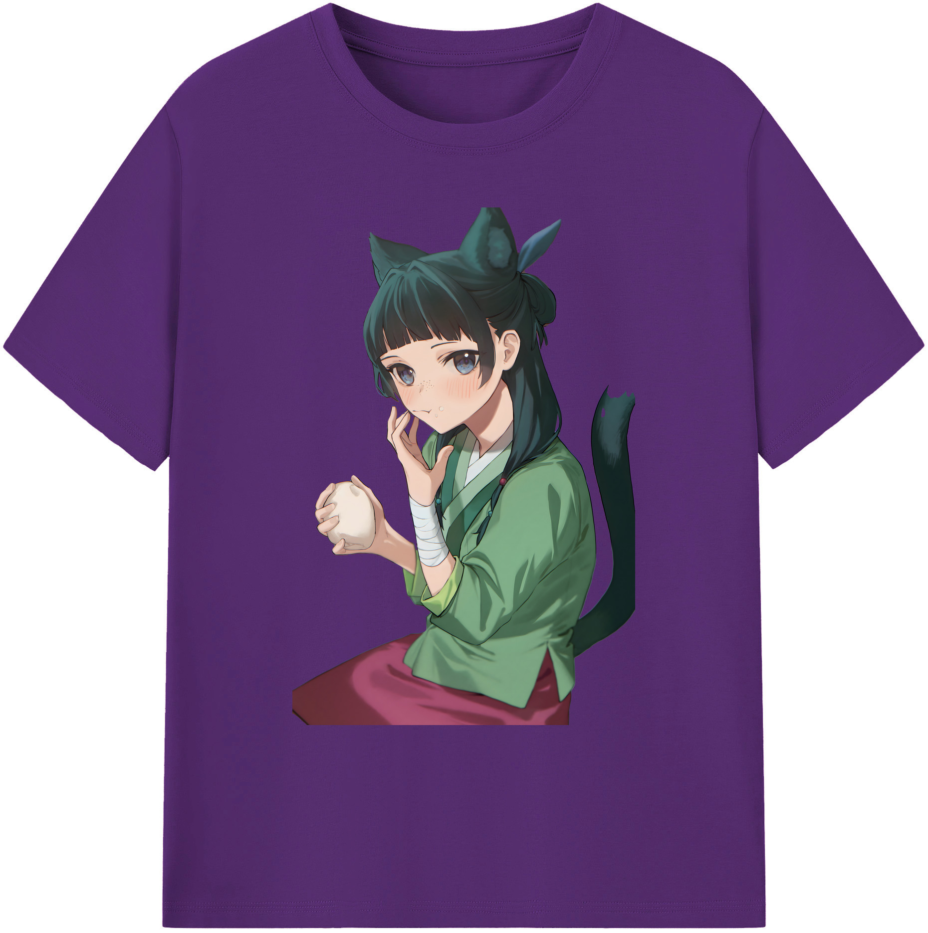 （画像用） 薬屋のひとりごと The Apothecary Diaries 綿100％ メンズ半袖Tシャツ｜肌触りやわらか＆通気性