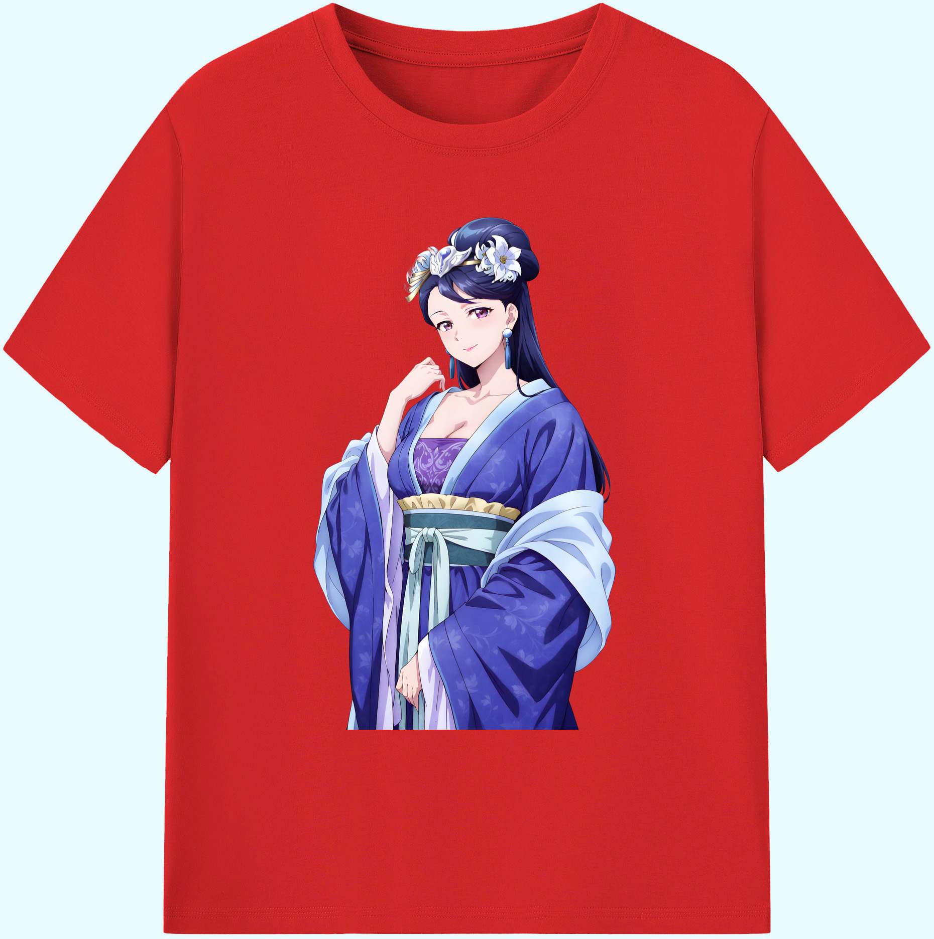 （画像用） 薬屋のひとりごと The Apothecary Diaries 綿100％ メンズ半袖Tシャツ｜肌触りやわらか＆通気性