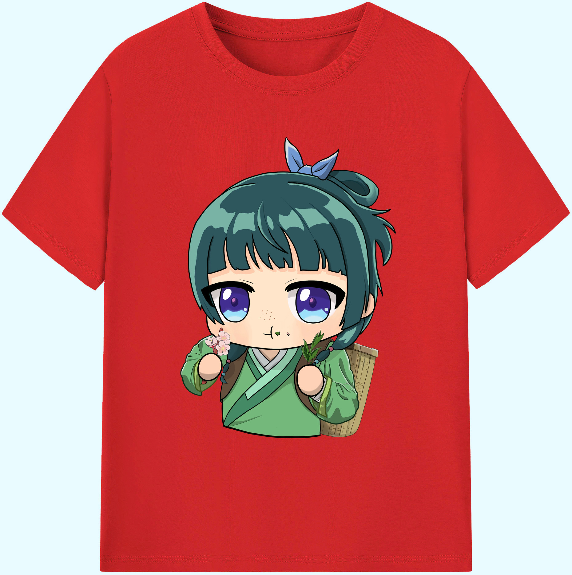 （画像用） 薬屋のひとりごと The Apothecary Diaries 綿100％ メンズ半袖Tシャツ｜肌触りやわらか＆通気性
