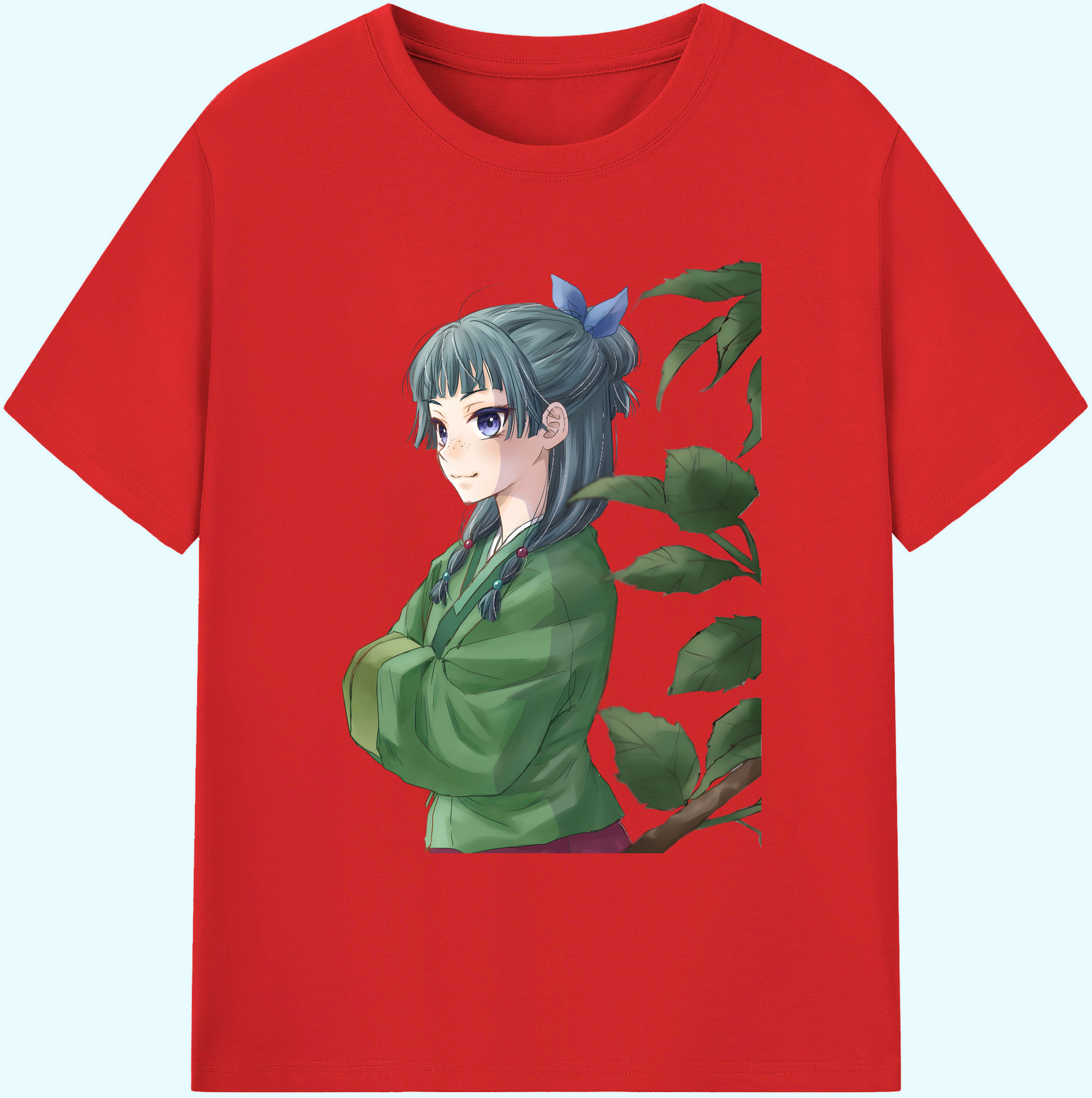 （画像用） 薬屋のひとりごと The Apothecary Diaries 綿100％ メンズ半袖Tシャツ｜肌触りやわらか＆通気性