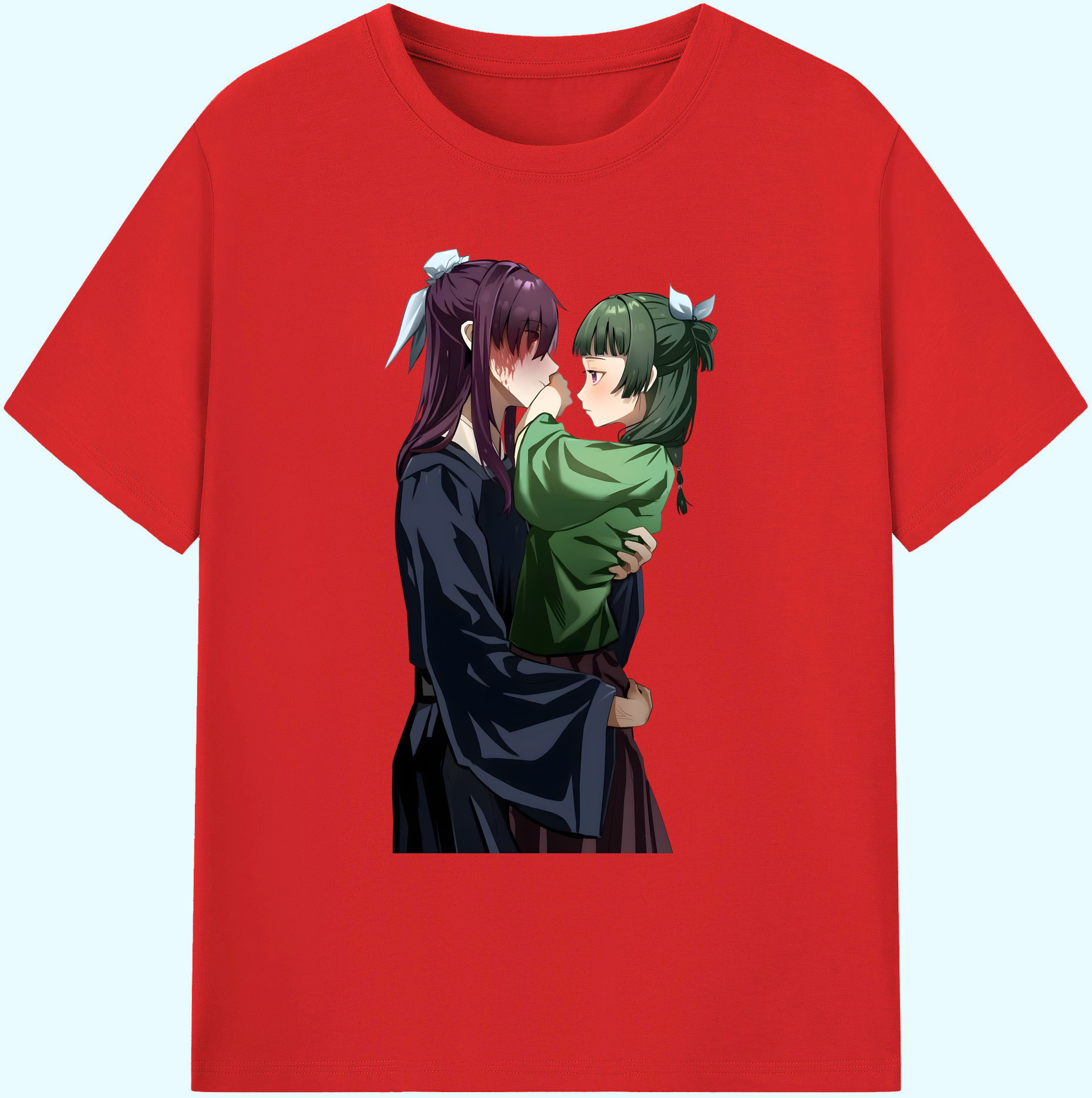 （画像用） 薬屋のひとりごと The Apothecary Diaries 綿100％ メンズ半袖Tシャツ｜肌触りやわらか＆通気性