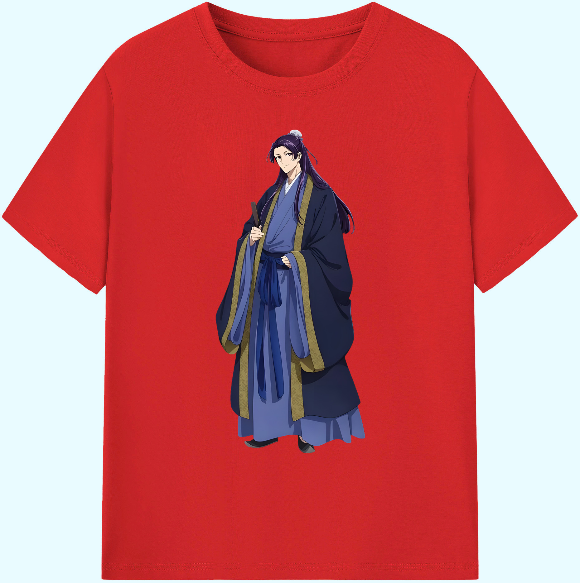 （画像用） 薬屋のひとりごと The Apothecary Diaries 綿100％ メンズ半袖Tシャツ｜肌触りやわらか＆通気性