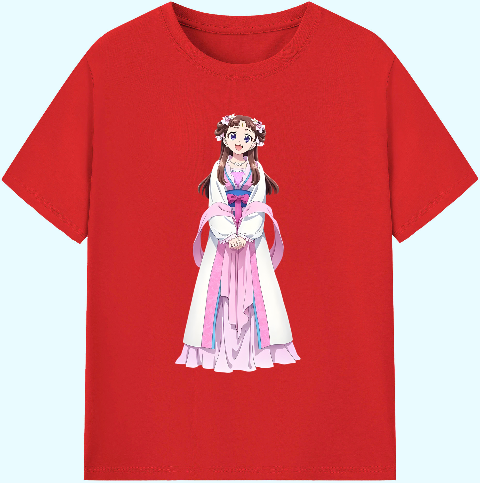 （画像用） 薬屋のひとりごと The Apothecary Diaries 綿100％ メンズ半袖Tシャツ｜肌触りやわらか＆通気性