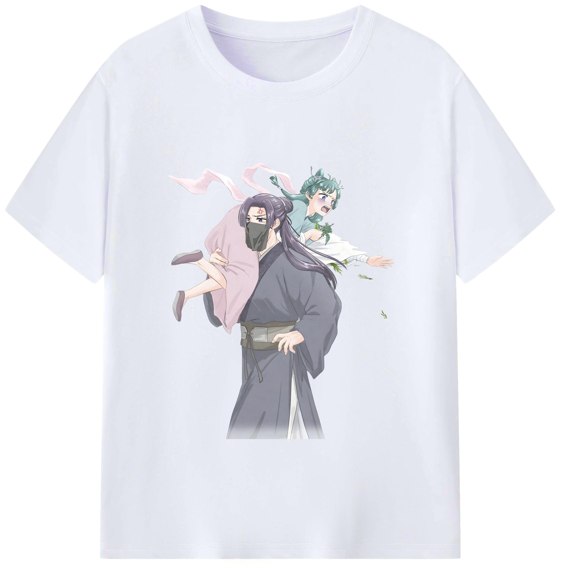 （画像用） 薬屋のひとりごと The Apothecary Diaries 綿100％ メンズ半袖Tシャツ｜肌触りやわらか＆通気性