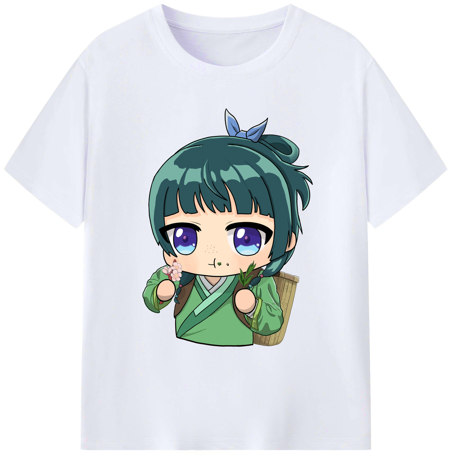 （画像用） 薬屋のひとりごと The Apothecary Diaries 綿100％ メンズ半袖Tシャツ｜肌触りやわらか＆通気性
